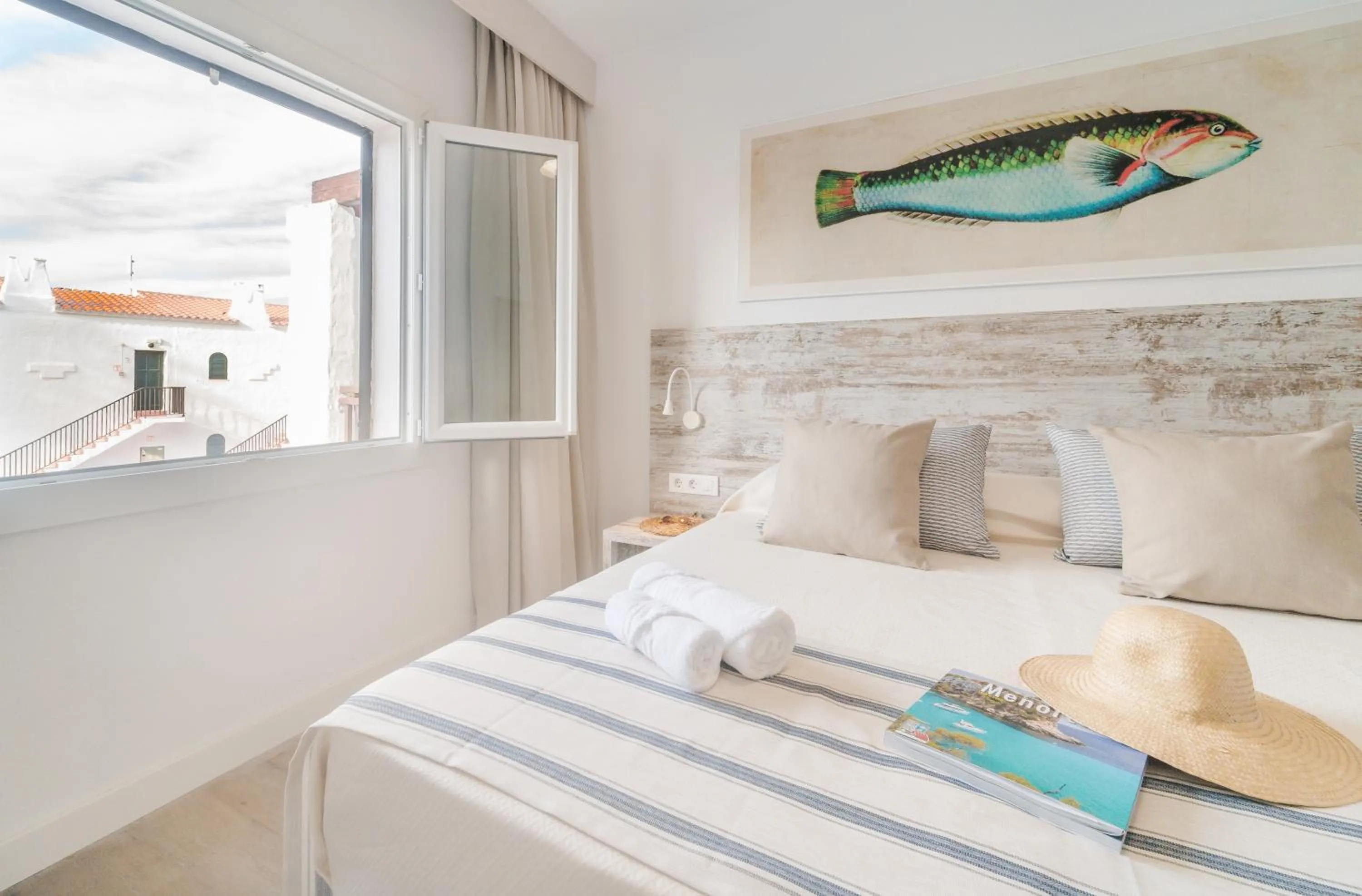 Bedroom, Bed in FERGUS Club Carema Splash