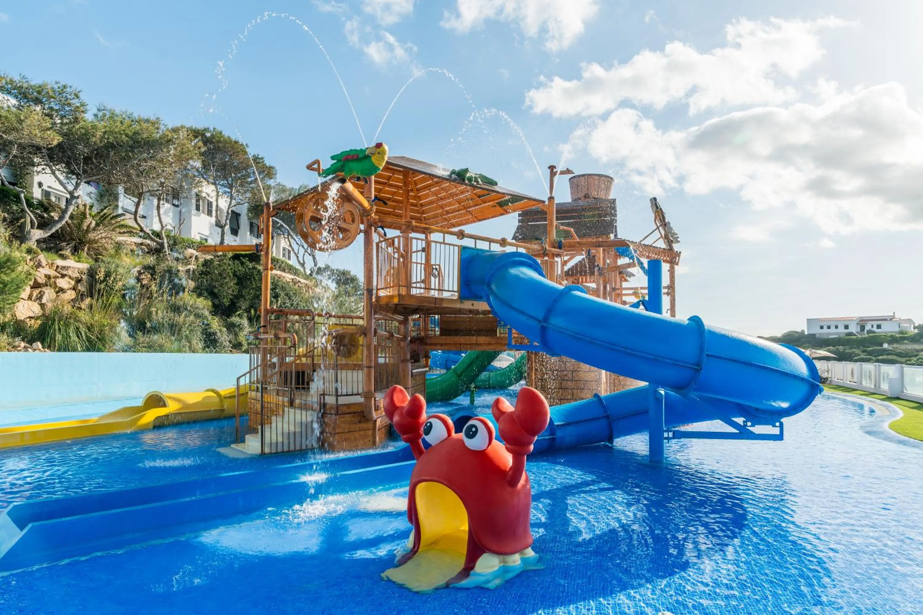 Aqua park in FERGUS Club Carema Splash