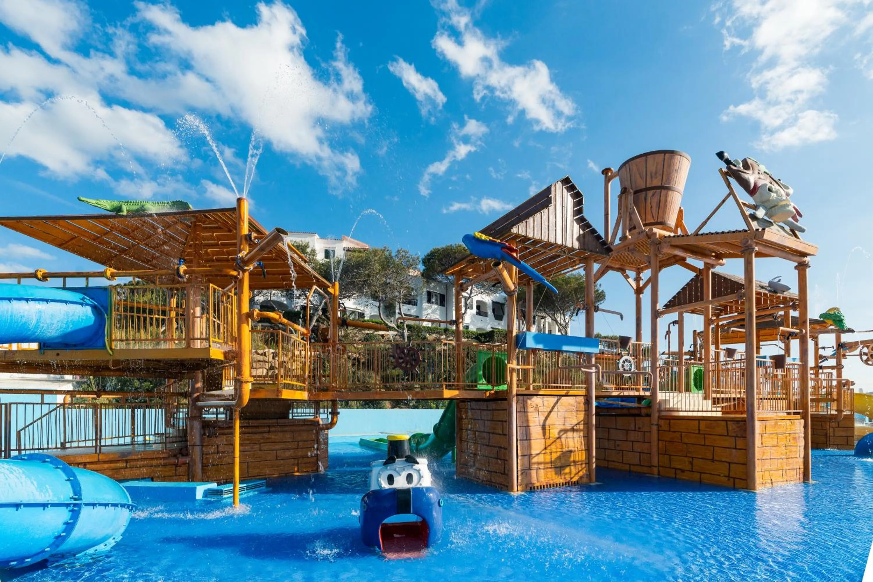 Aqua park in FERGUS Club Carema Splash