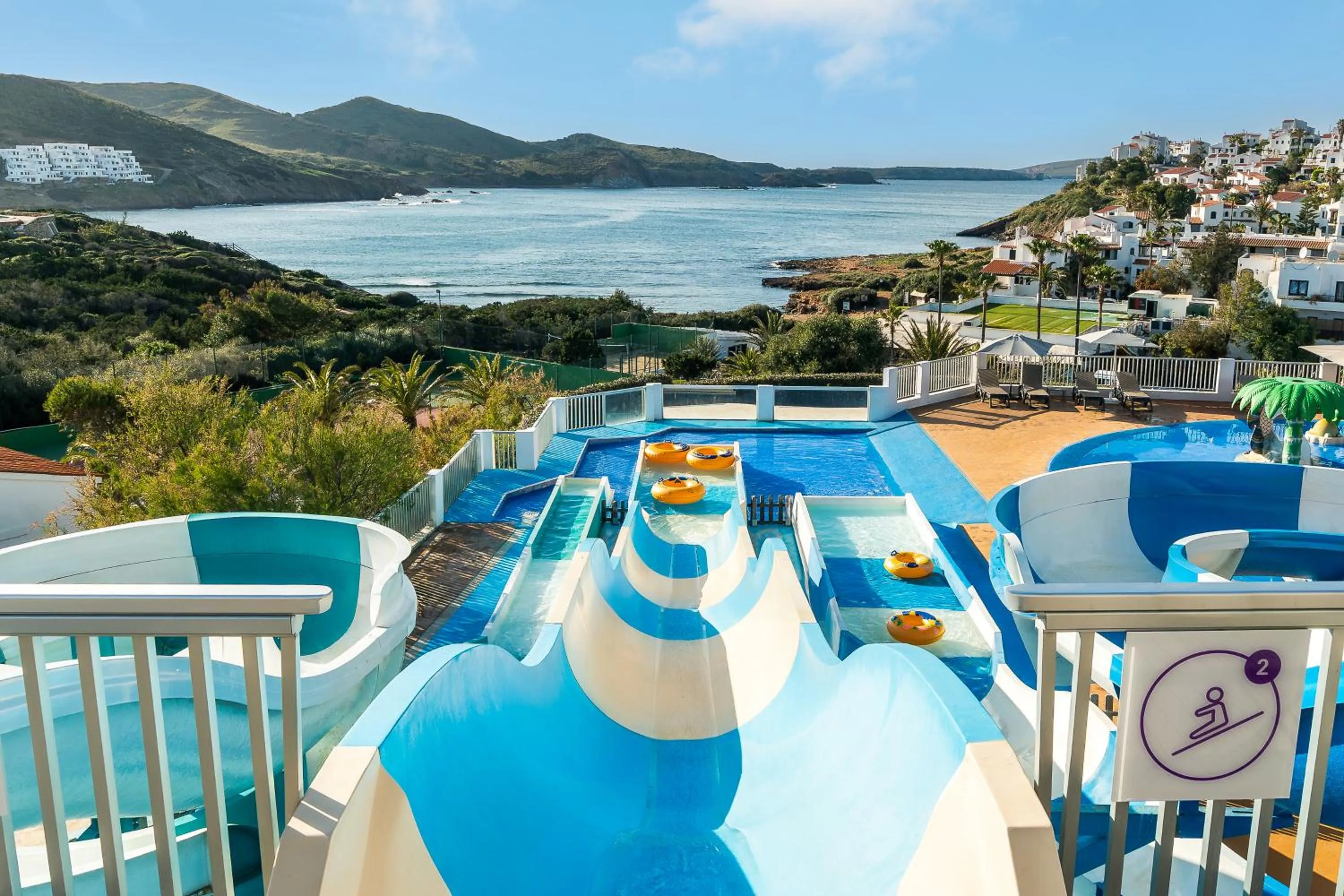 Aqua park in FERGUS Club Carema Splash