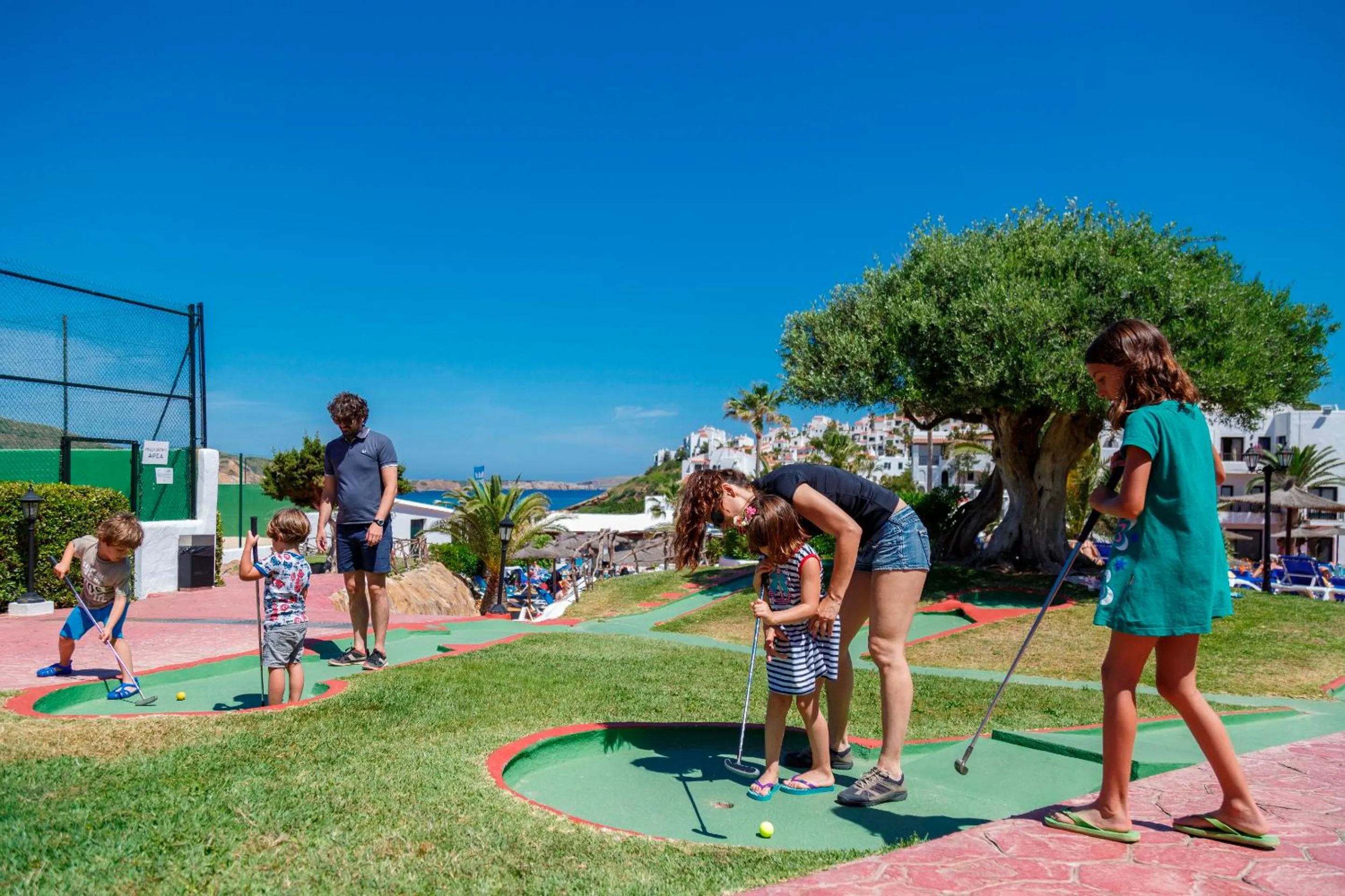 Minigolf in FERGUS Club Carema Splash