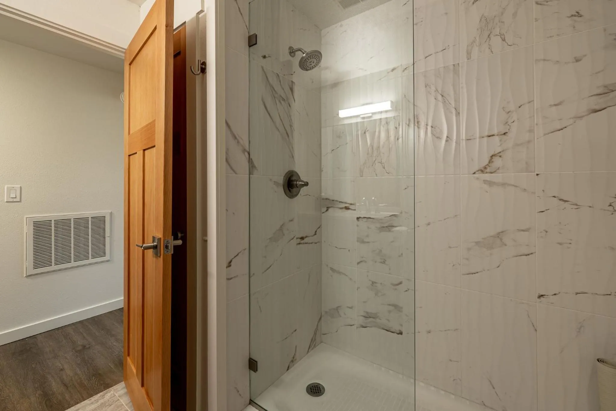 Shower in Bavarian Lodge Suites