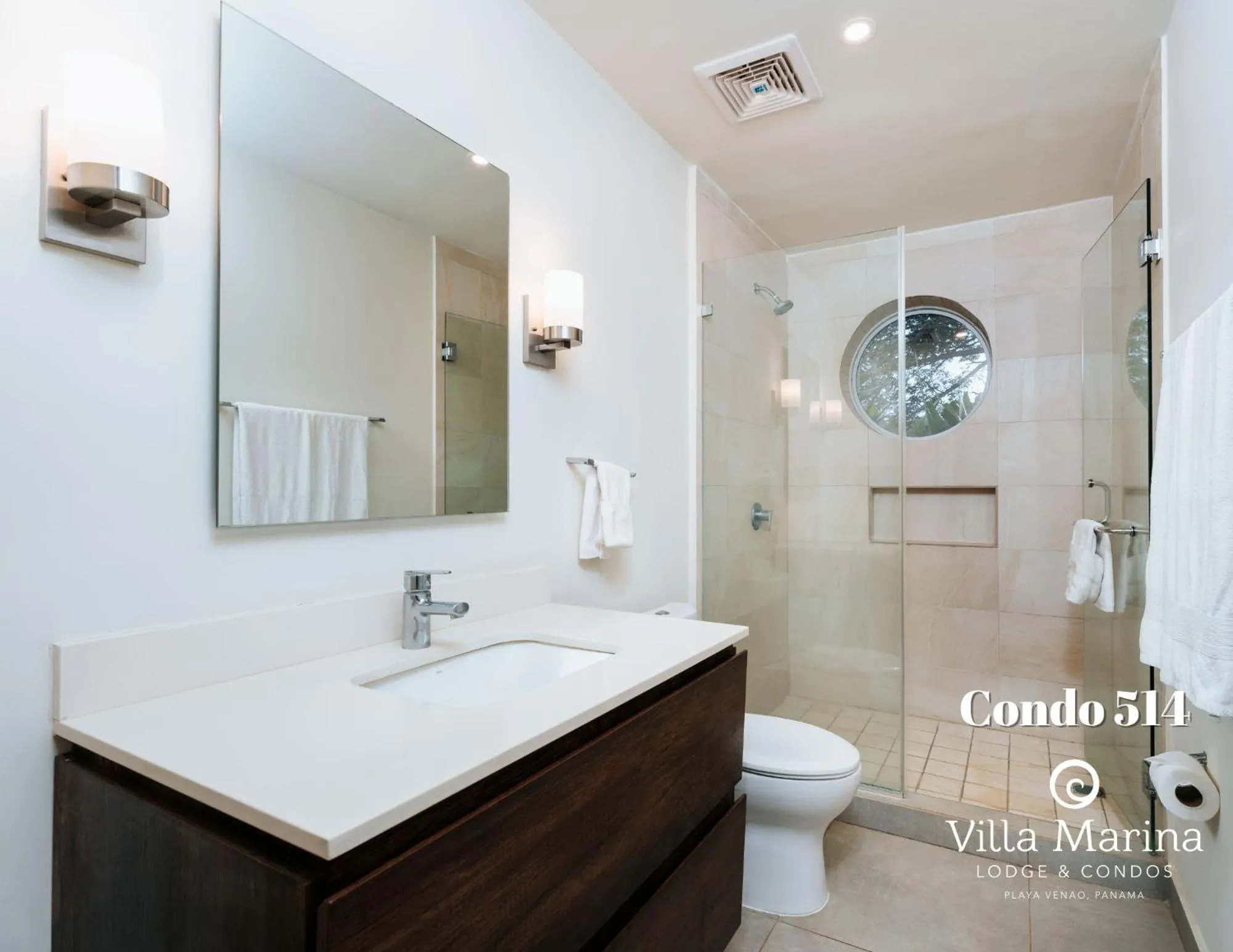 Bathroom in Villa Marina Hotel