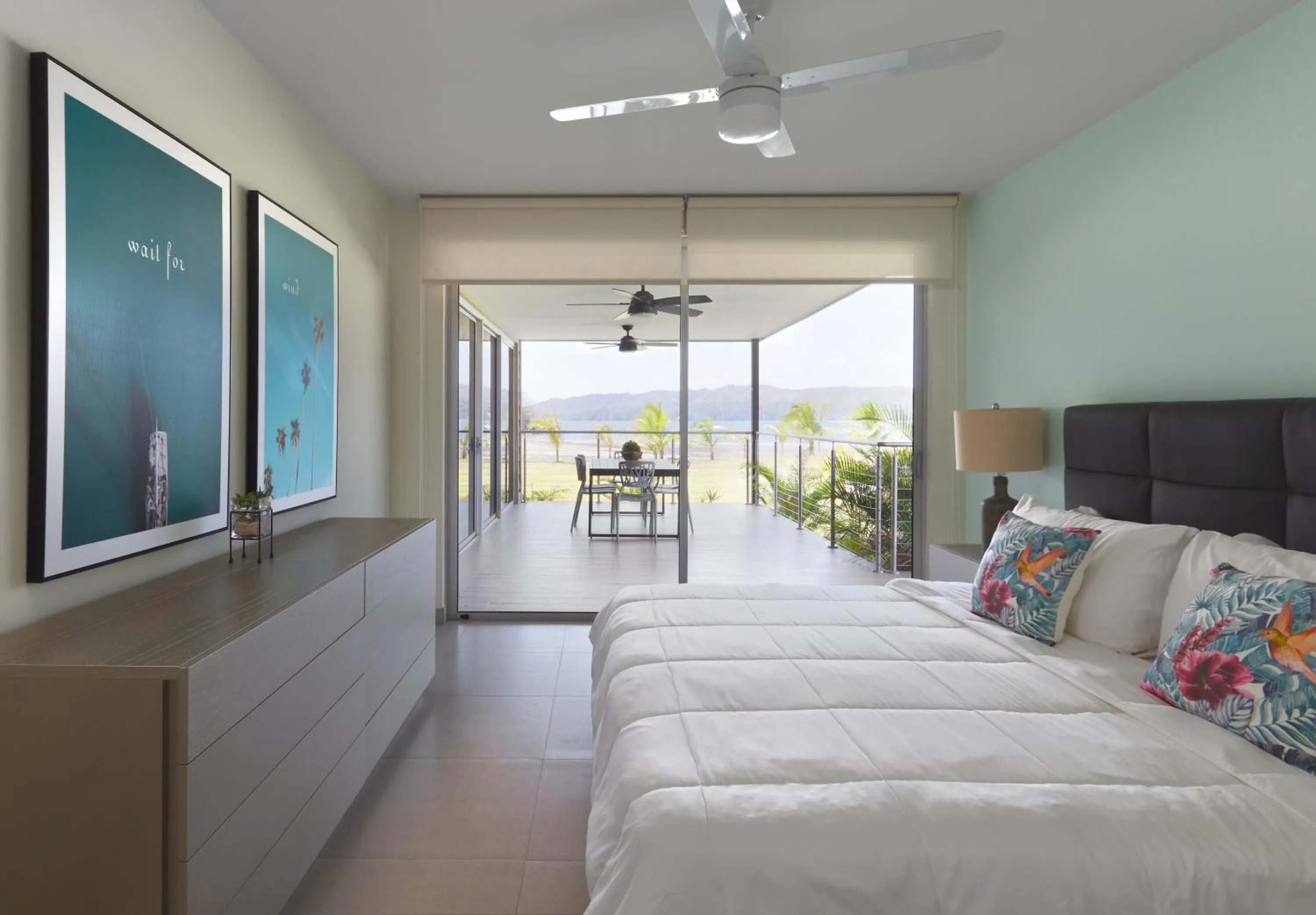 Bed in Villa Marina Hotel