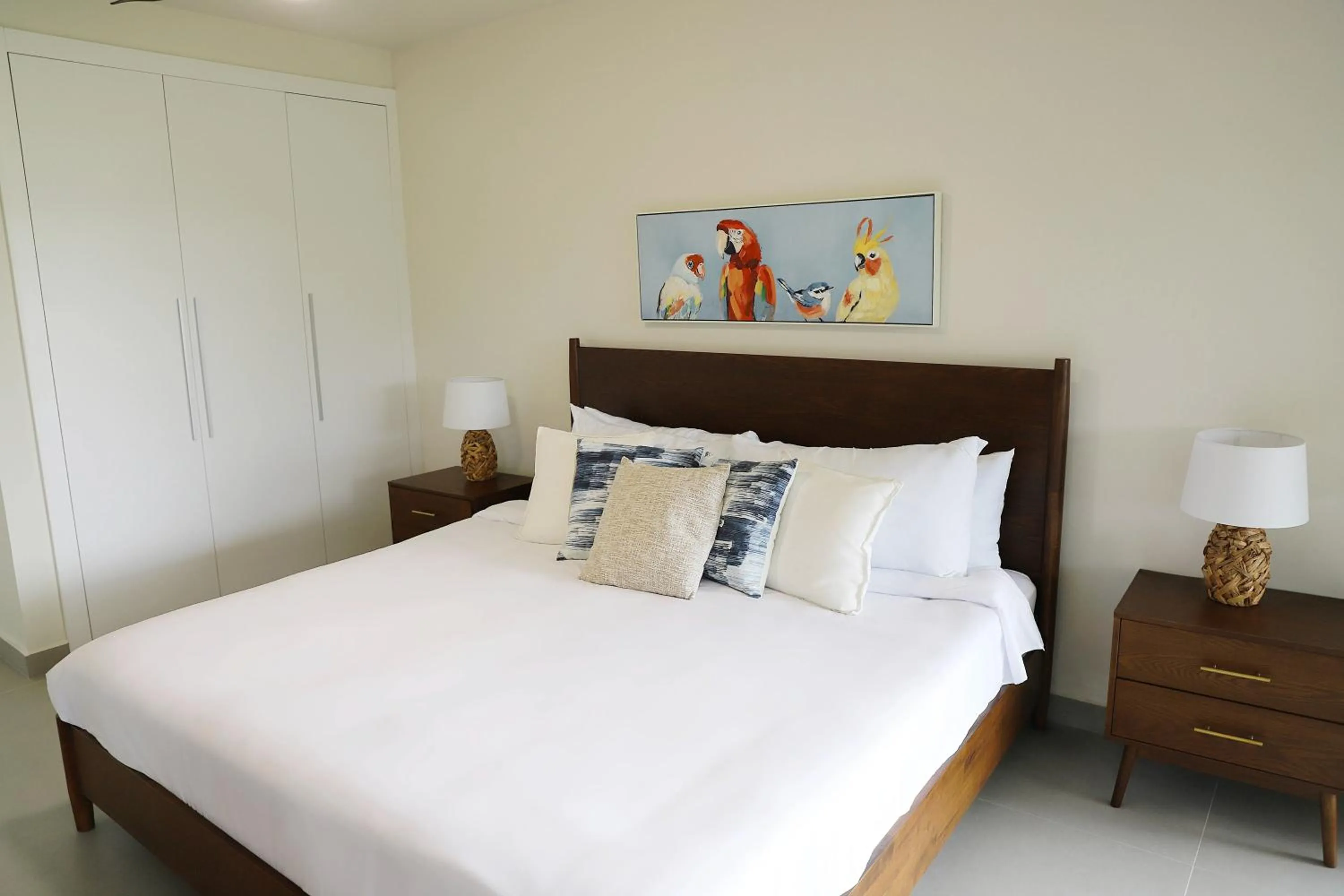 Bed in Villa Marina Hotel