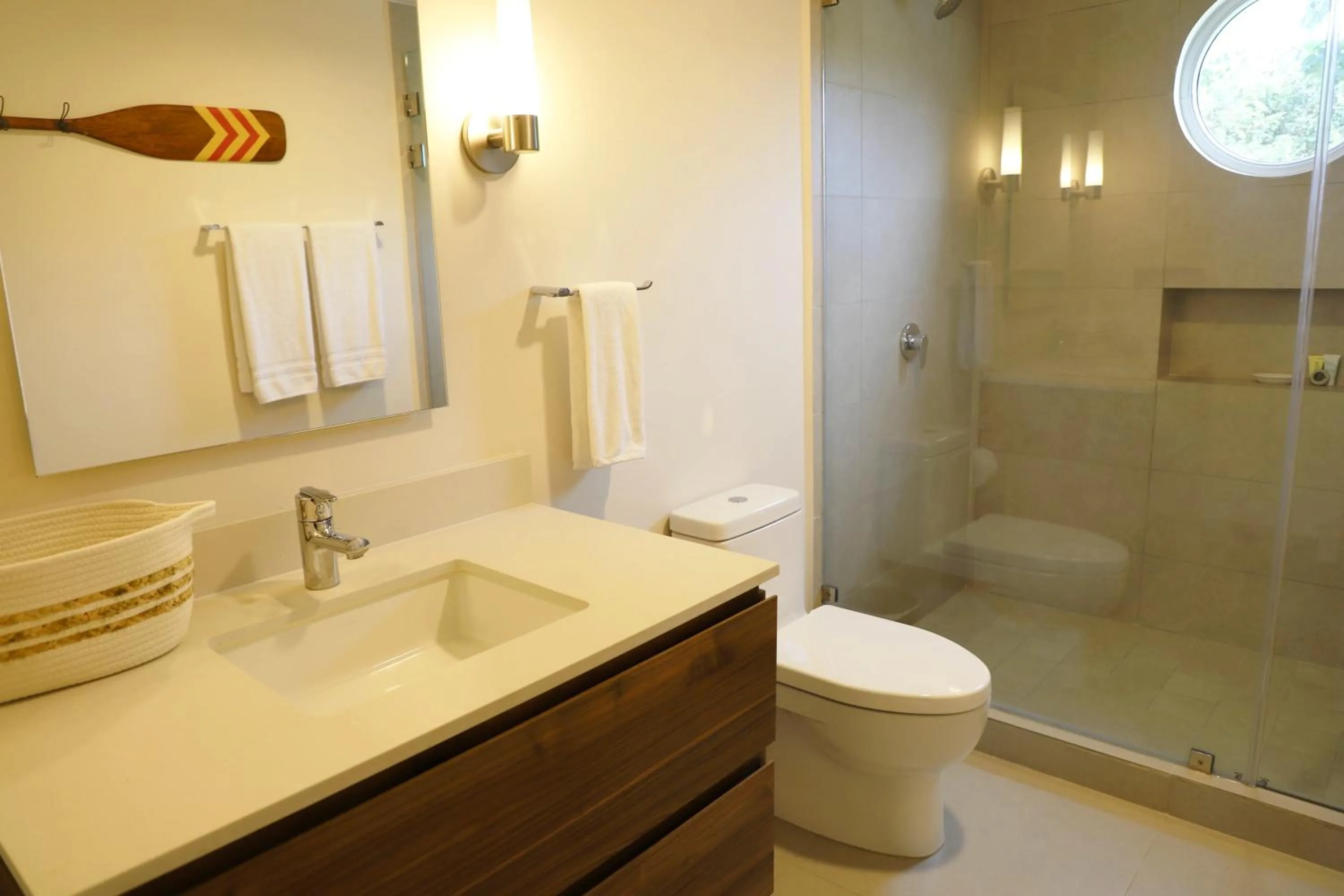 Shower in Villa Marina Hotel