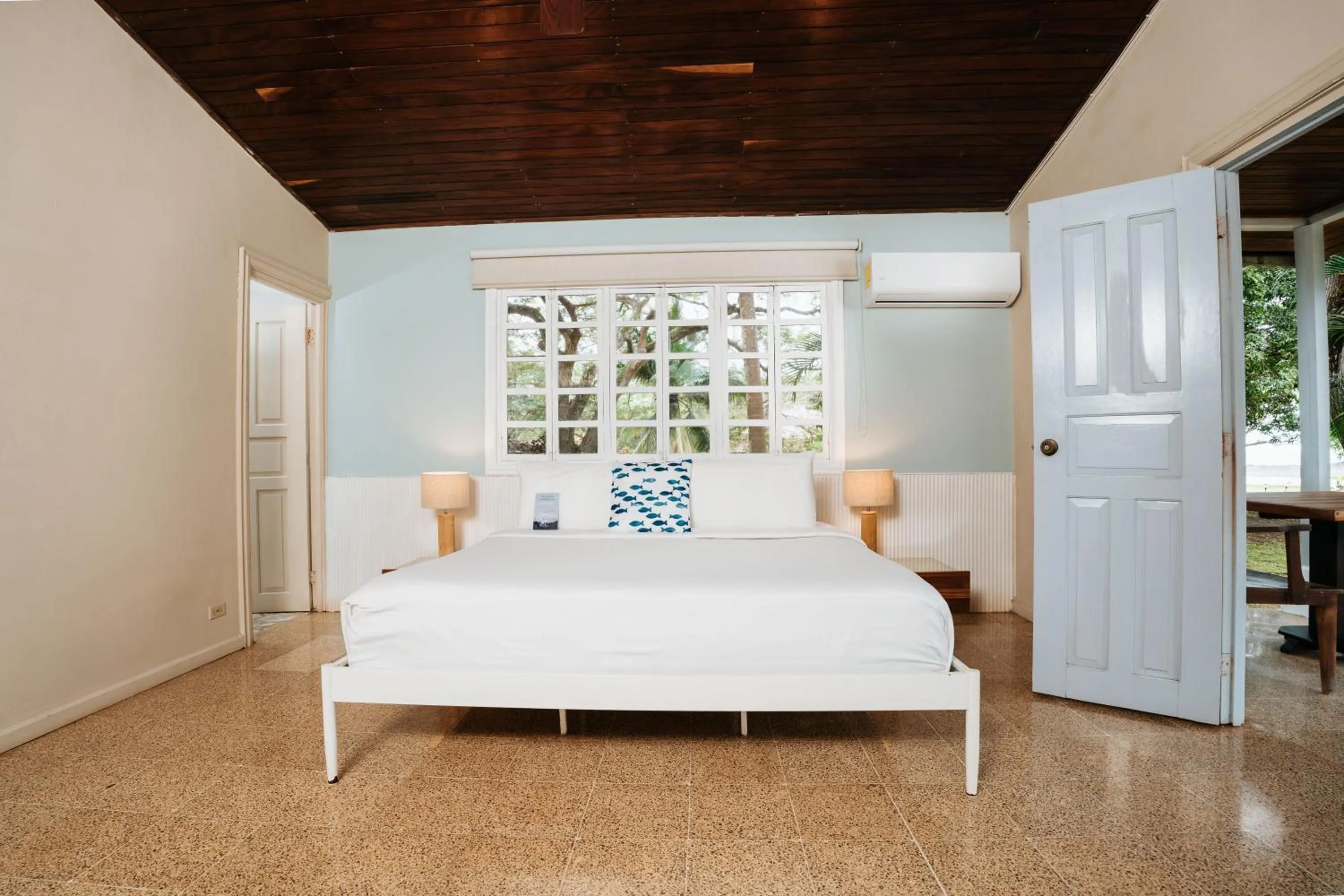 Bed in Villa Marina Hotel