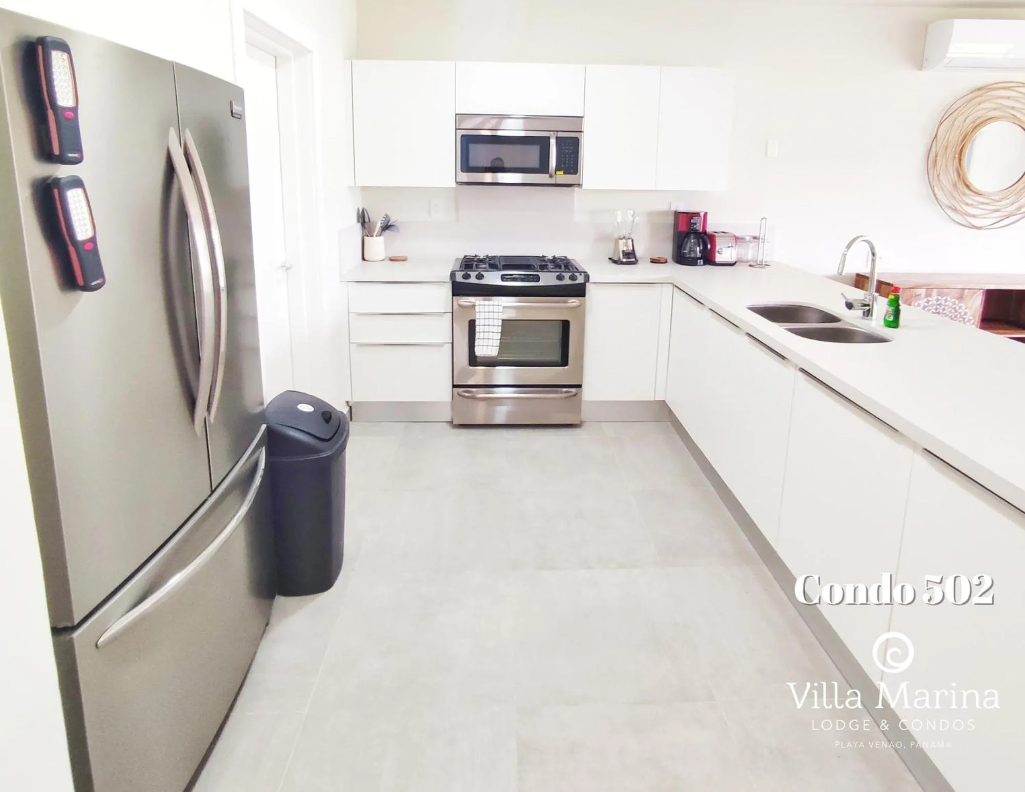 kitchen in Villa Marina Hotel
