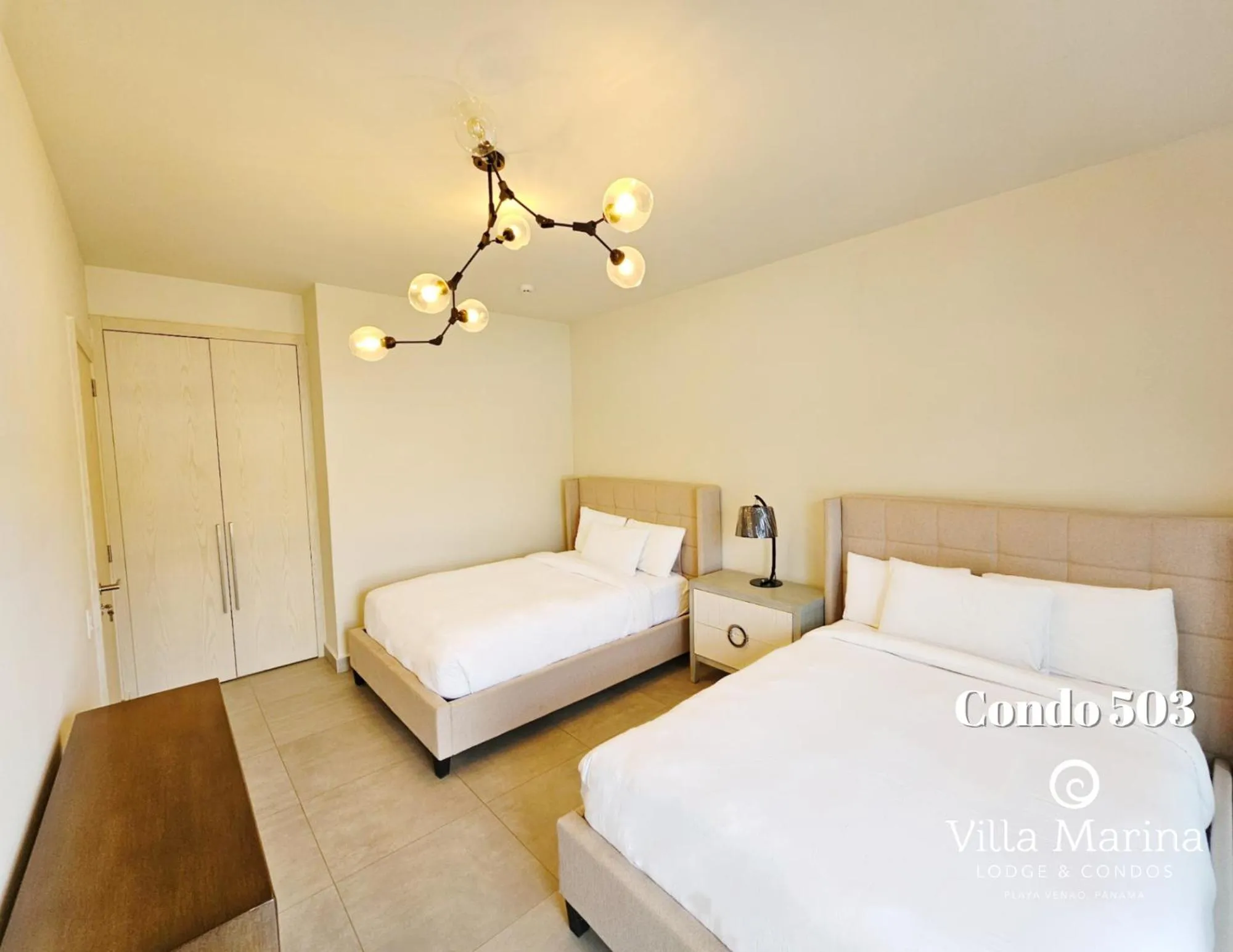 Bed in Villa Marina Hotel