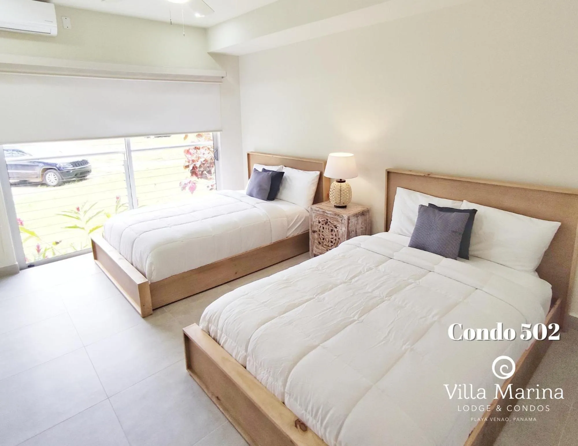 Bed in Villa Marina Hotel