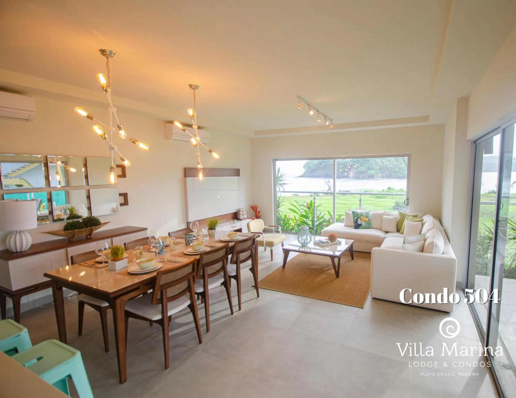 Living room in Villa Marina Hotel