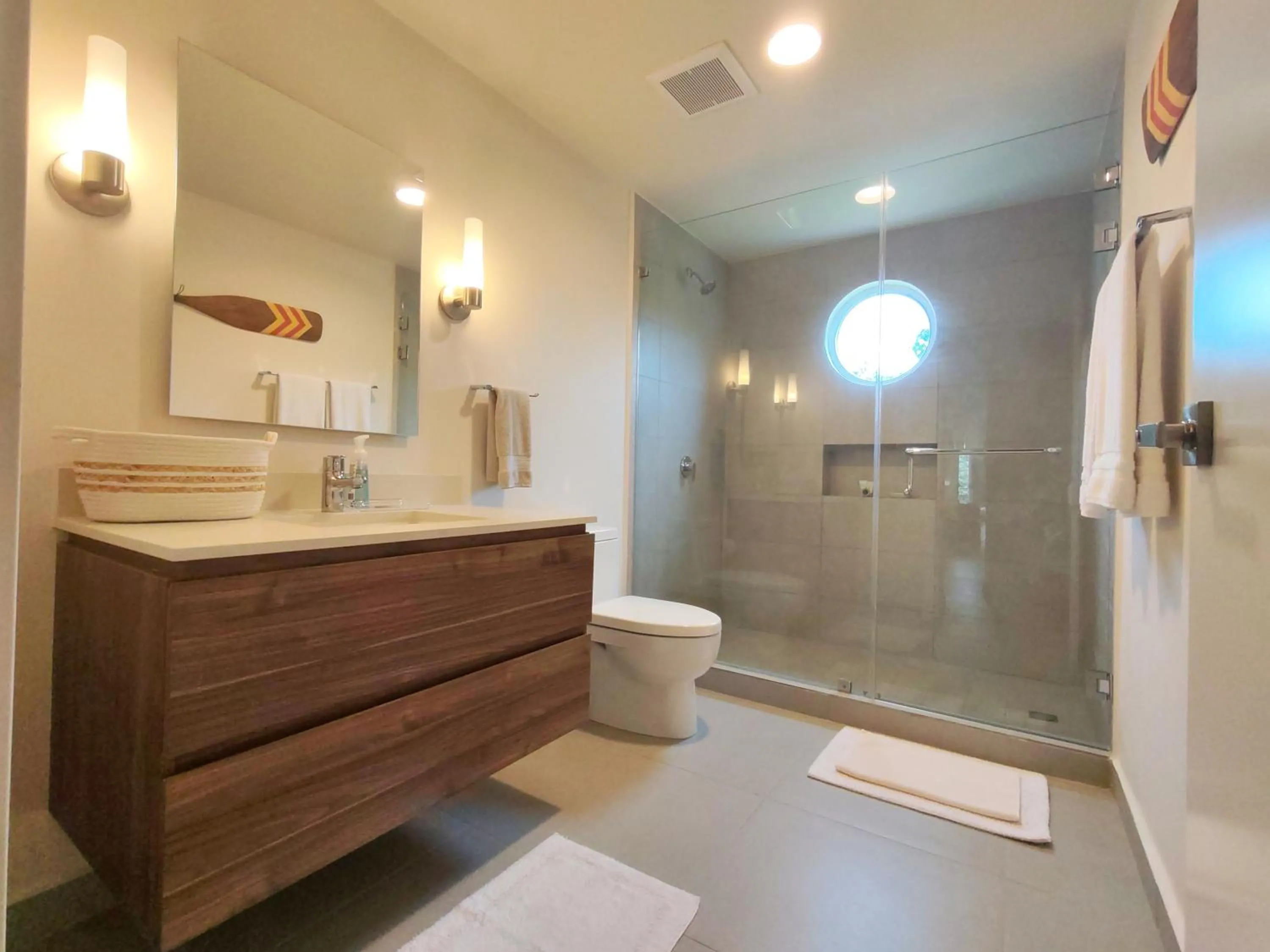 Shower in Villa Marina Hotel