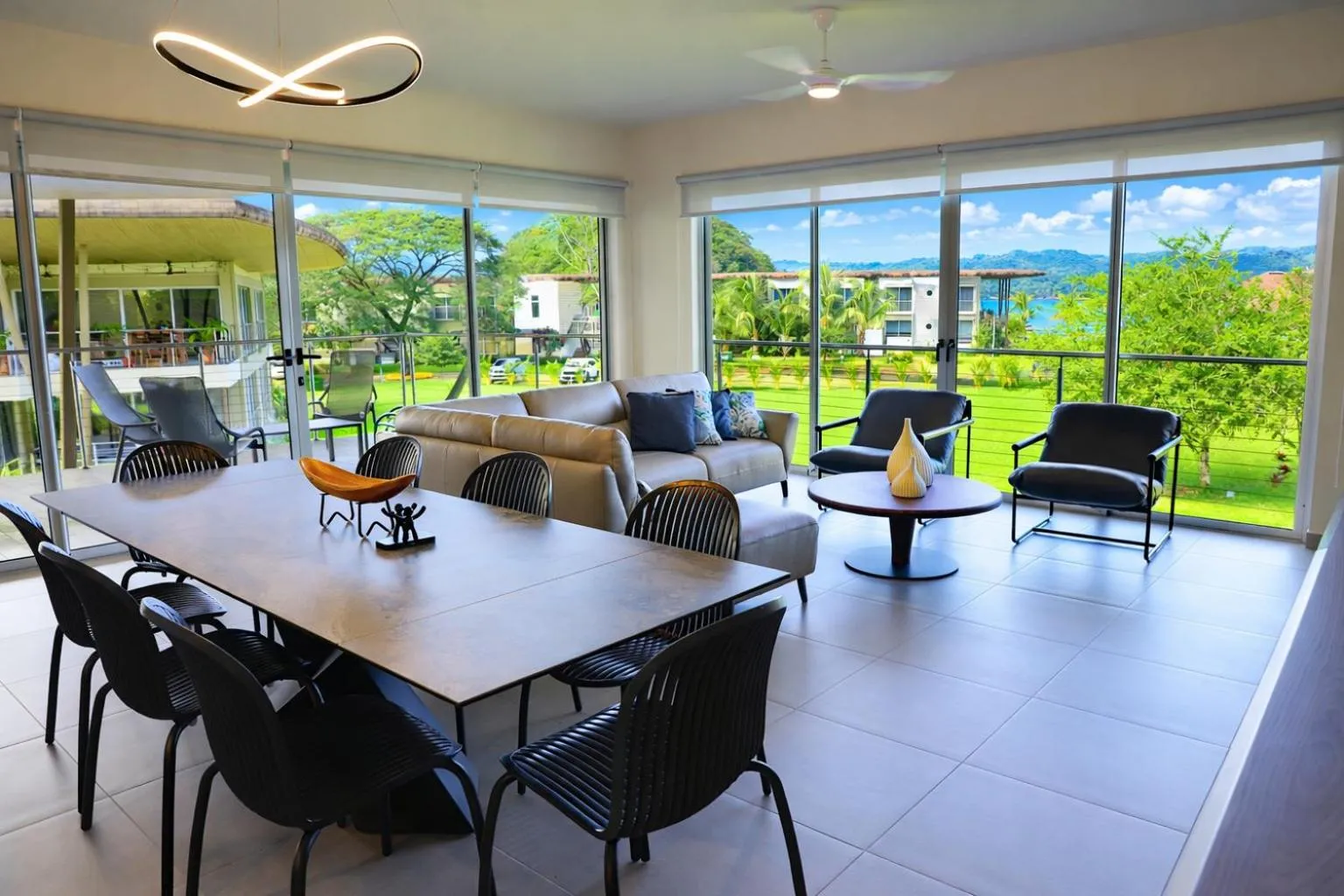 Living room in Villa Marina Hotel