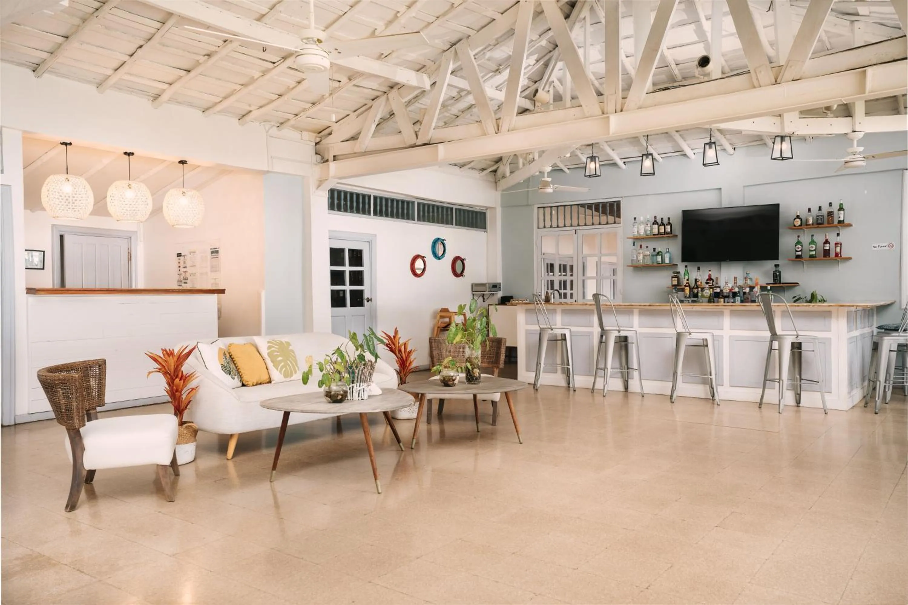 Living room in Villa Marina Hotel