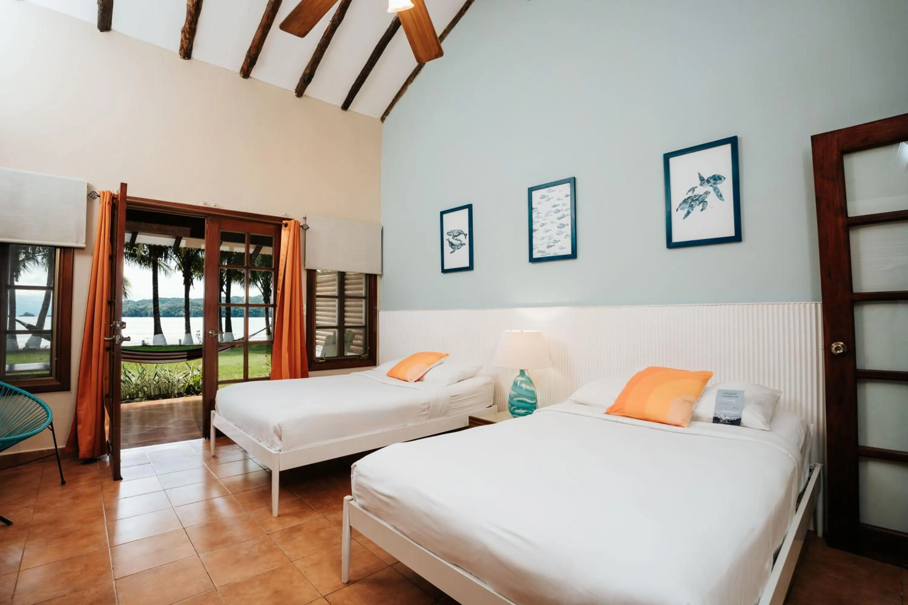 Bed in Villa Marina Hotel