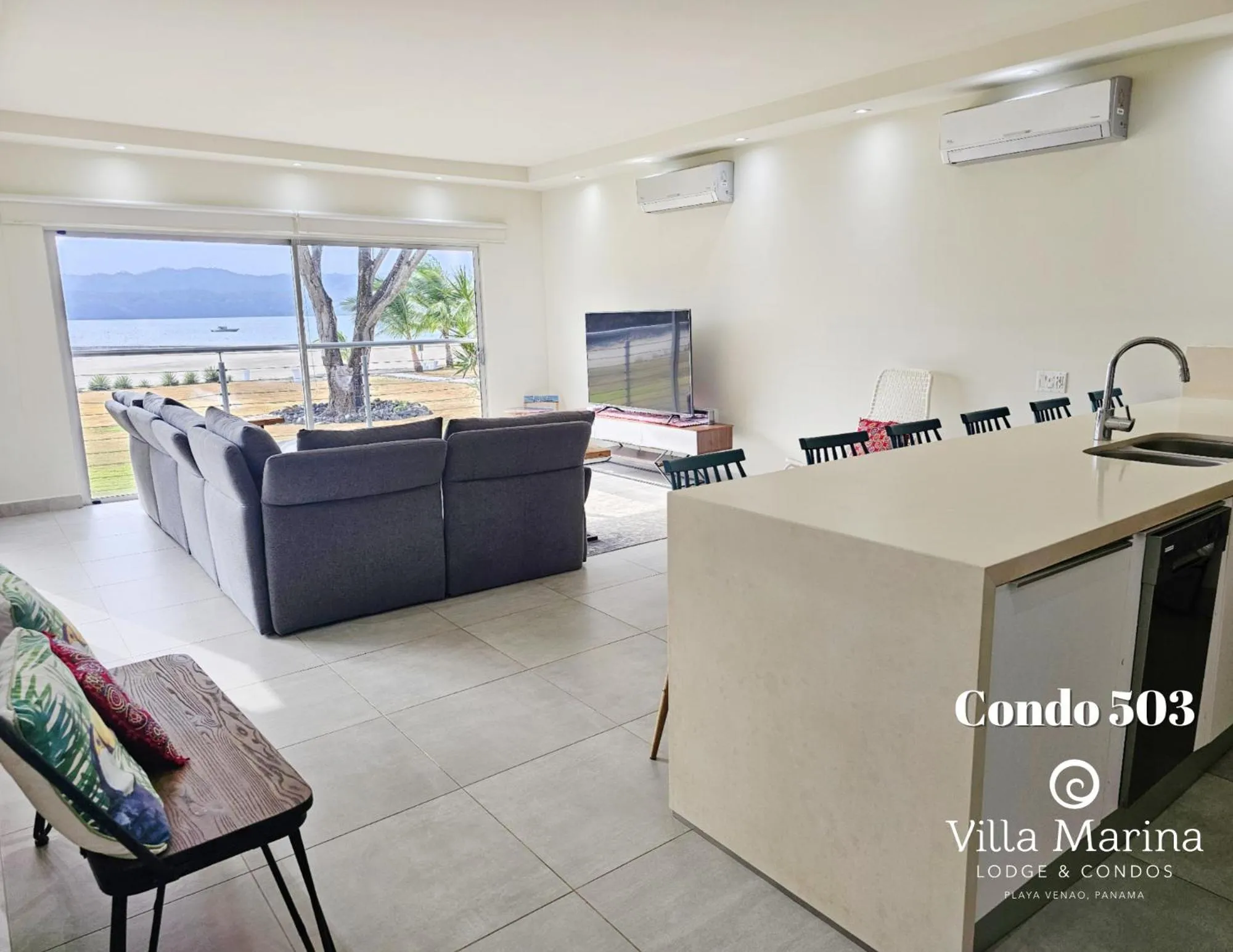 Living room in Villa Marina Hotel