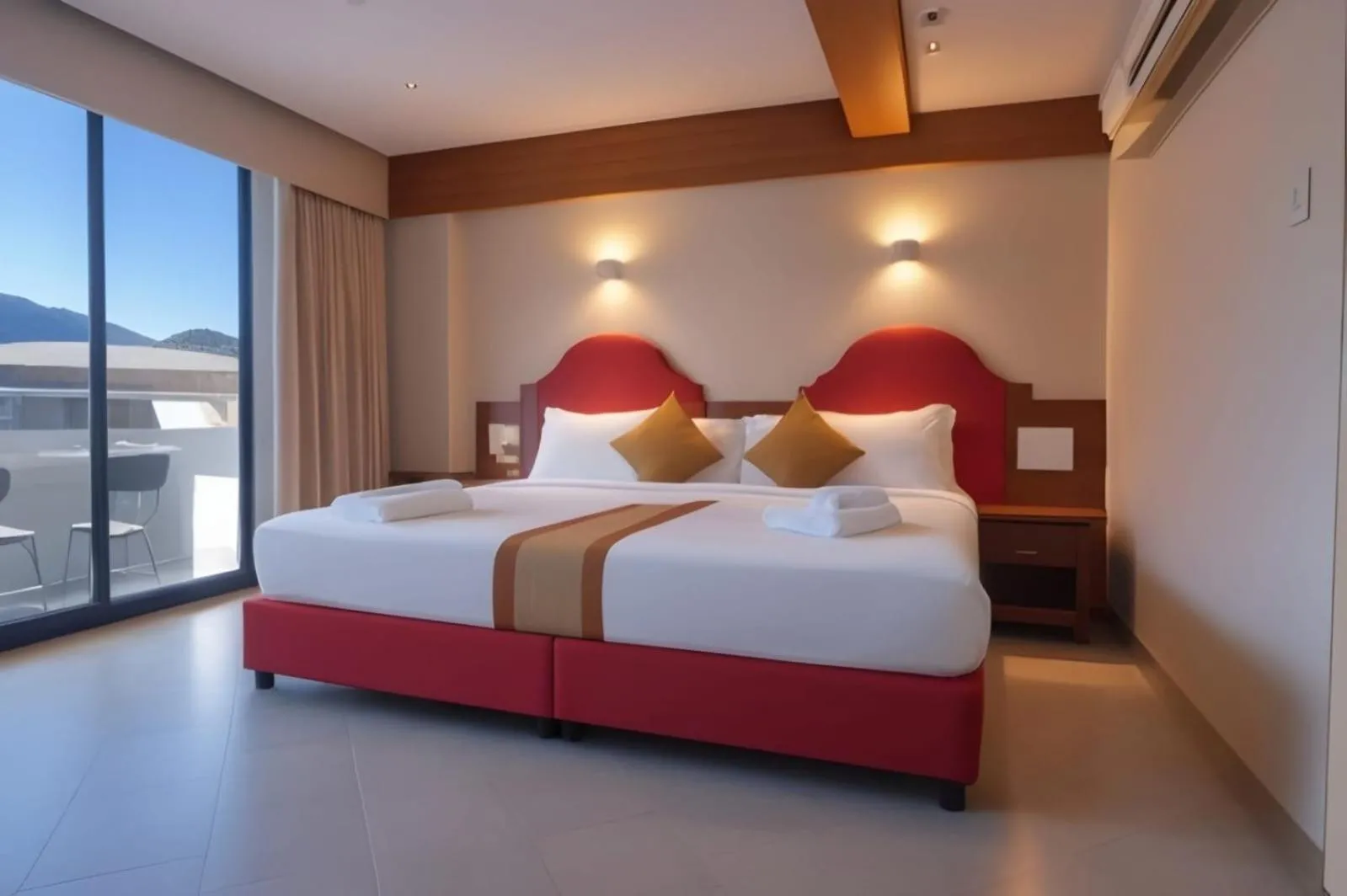 Photo of the whole room, Bed in Hack Patong Beach Hotel