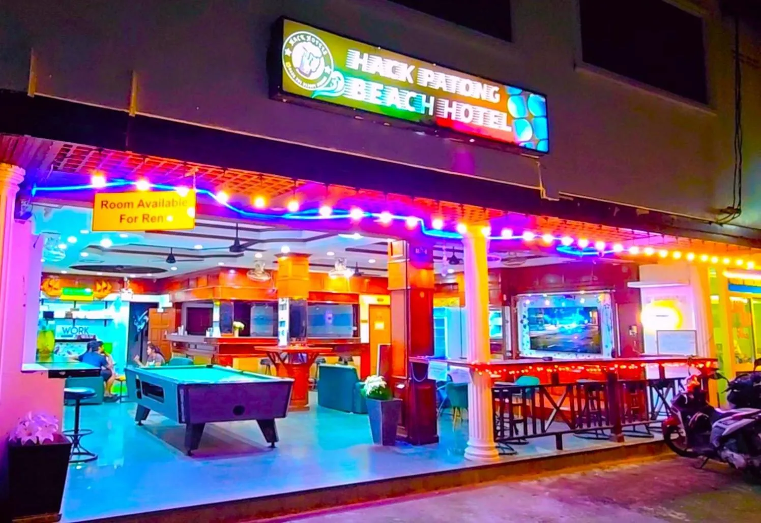 Property building in Hack Patong Beach Hotel
