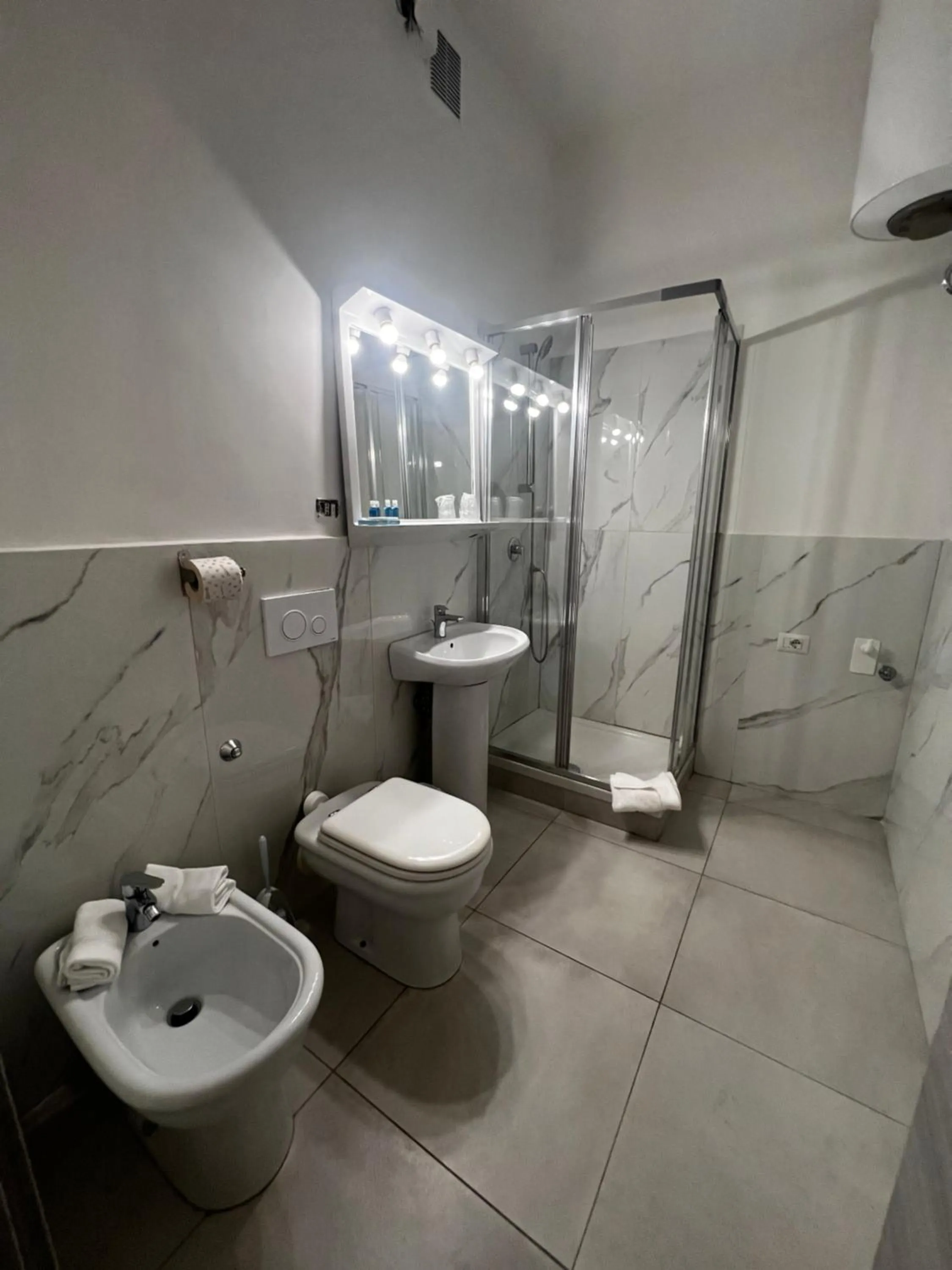 Bathroom in Parco Tirreno Hotel