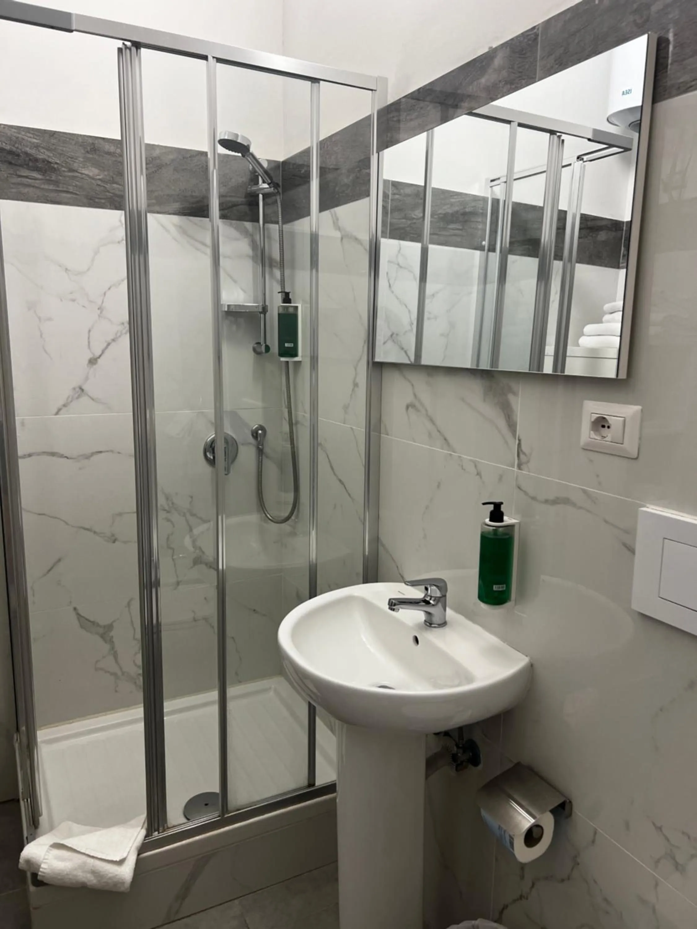 Toilet in Parco Tirreno Hotel