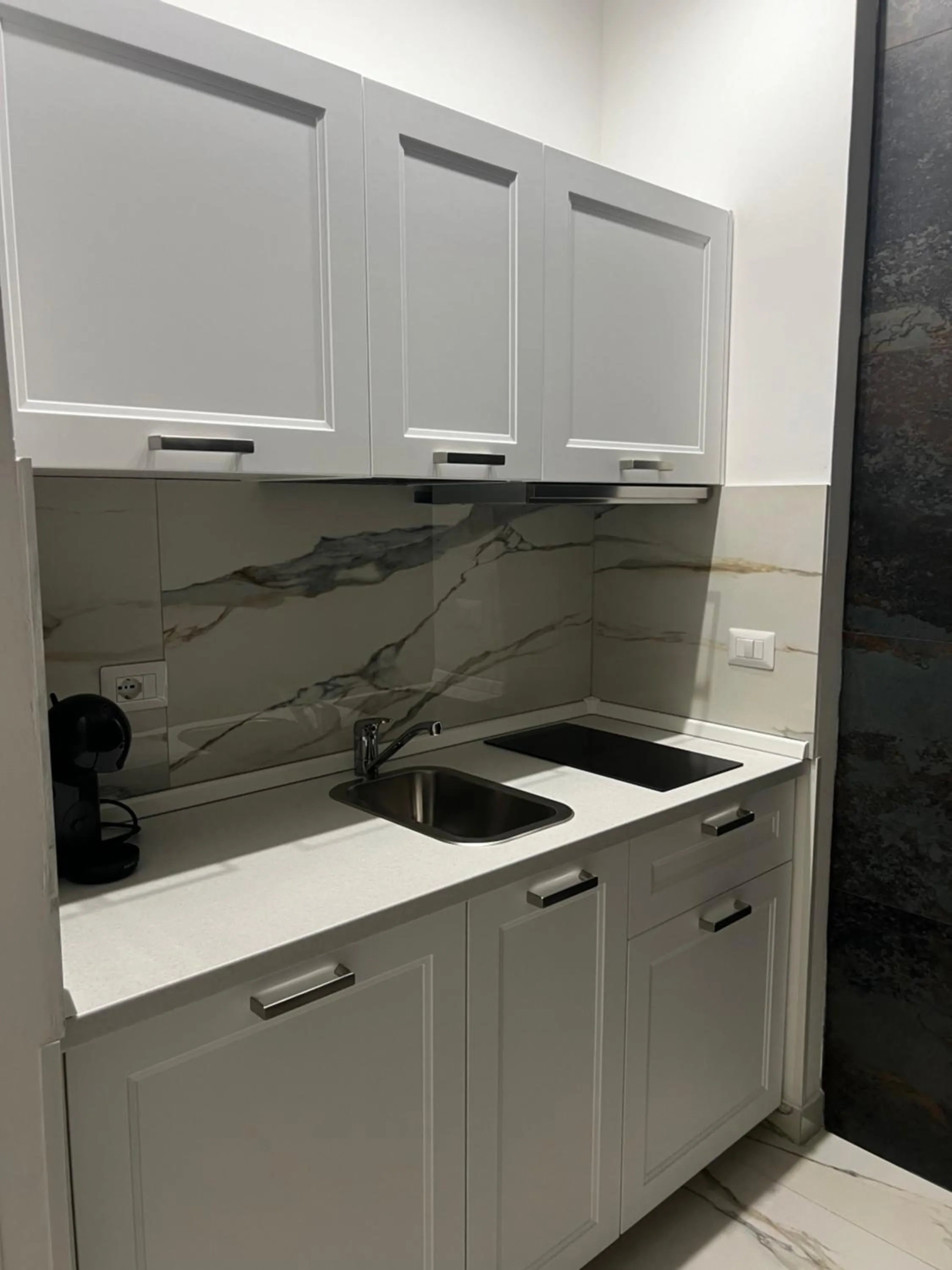 Kitchen or kitchenette in Parco Tirreno Hotel