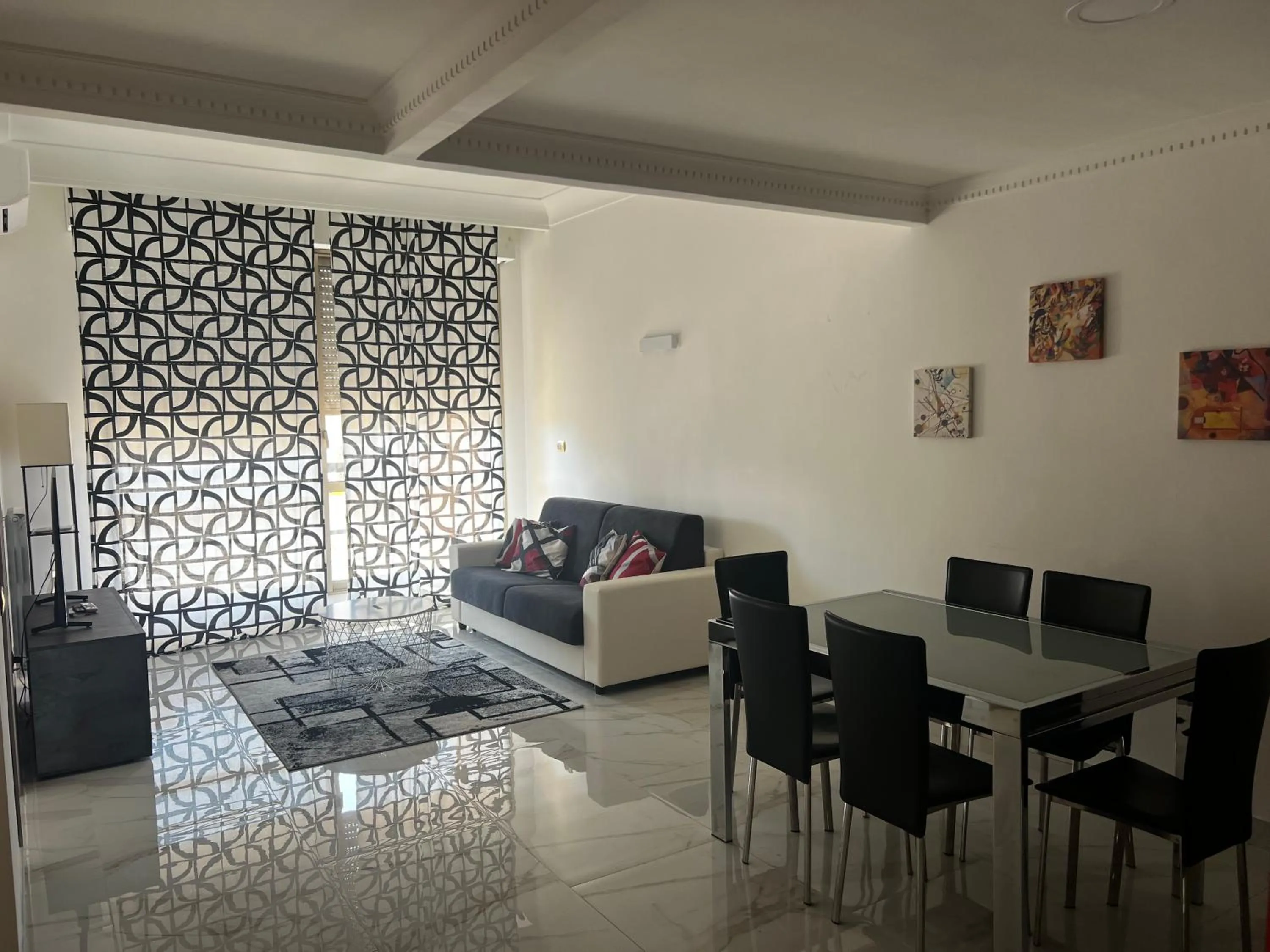 Living room in Parco Tirreno Hotel