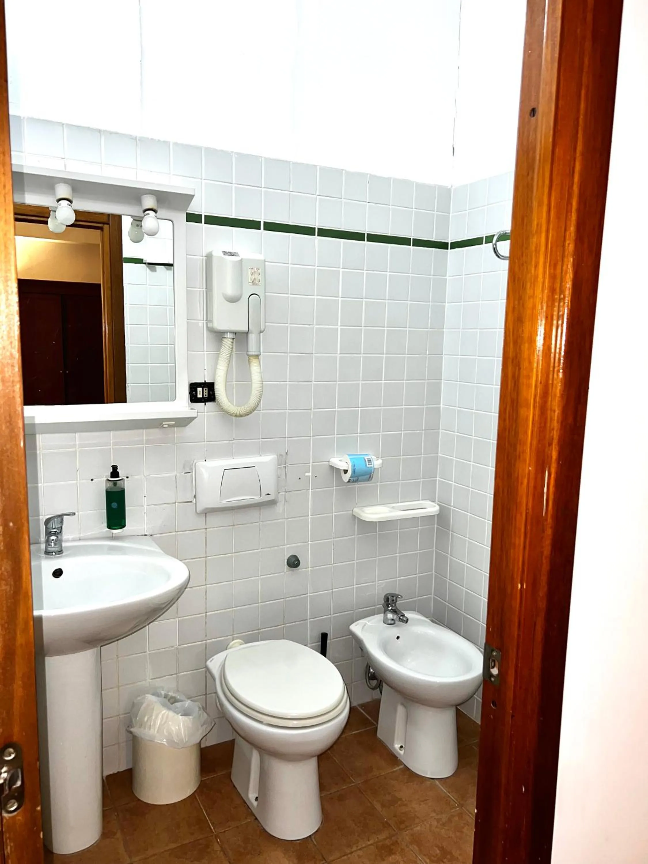 Toilet in Parco Tirreno Hotel