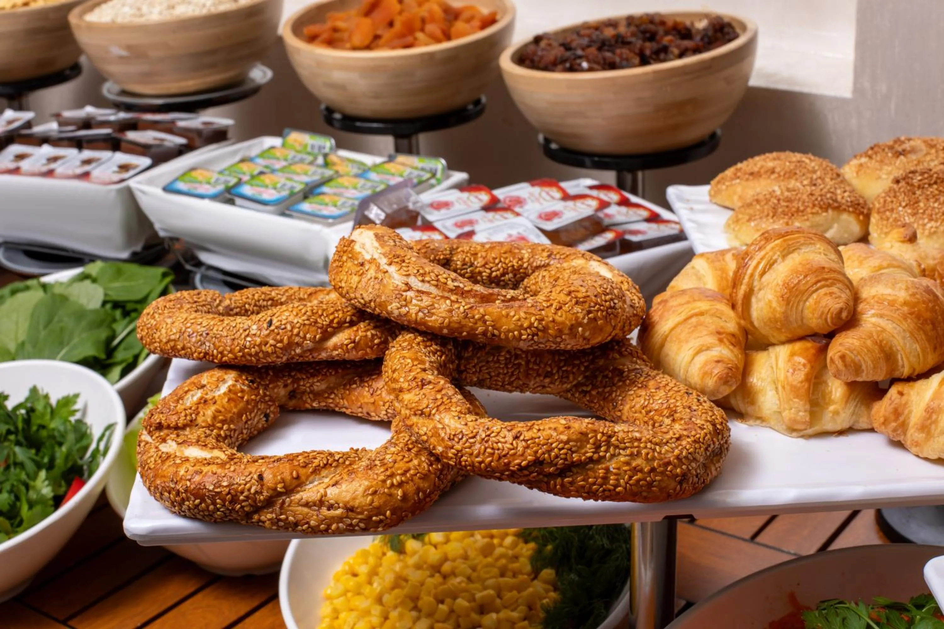 Buffet breakfast in Great Fortune Concept Hotel