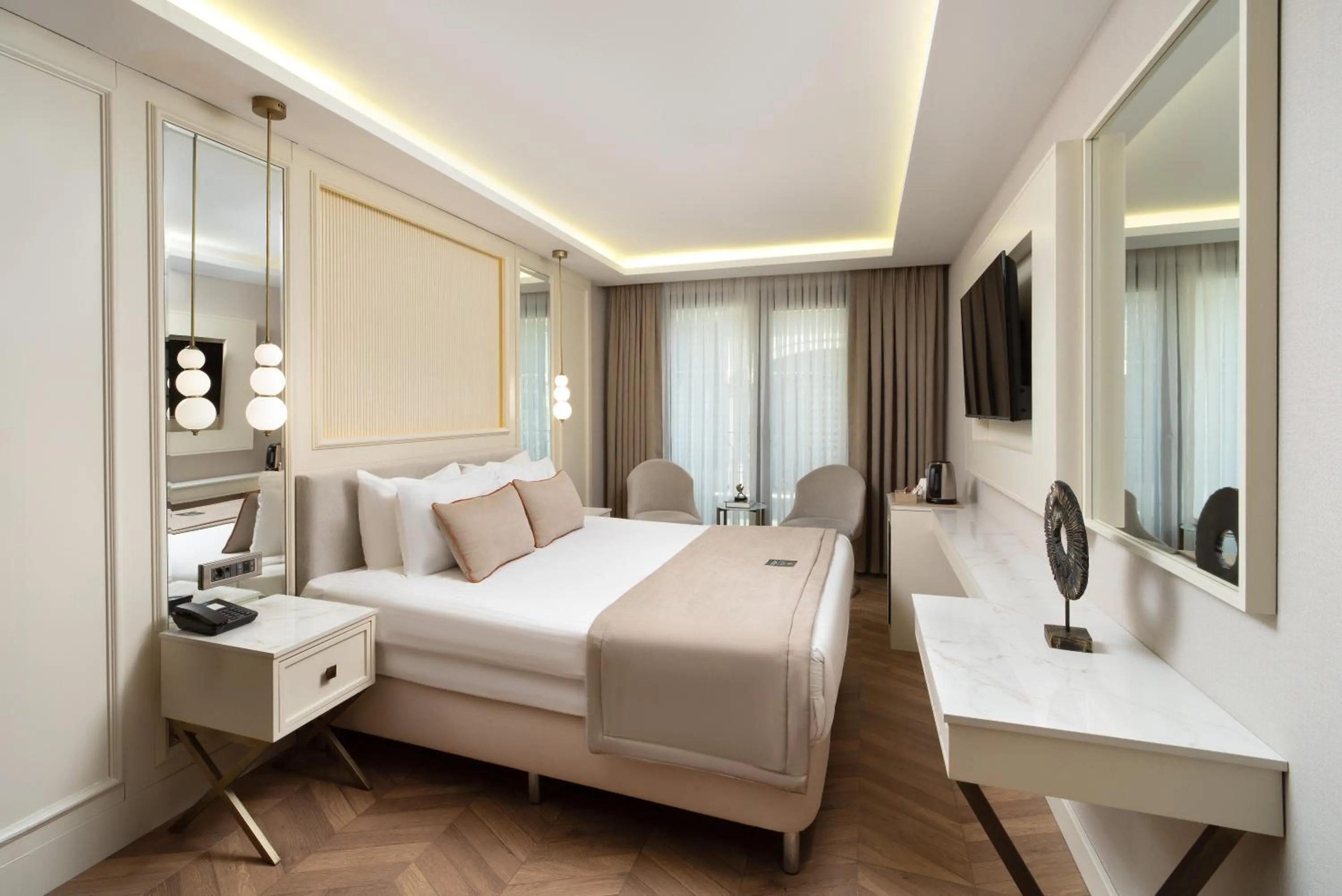 Photo of the whole room, Bed in Great Fortune Concept Hotel