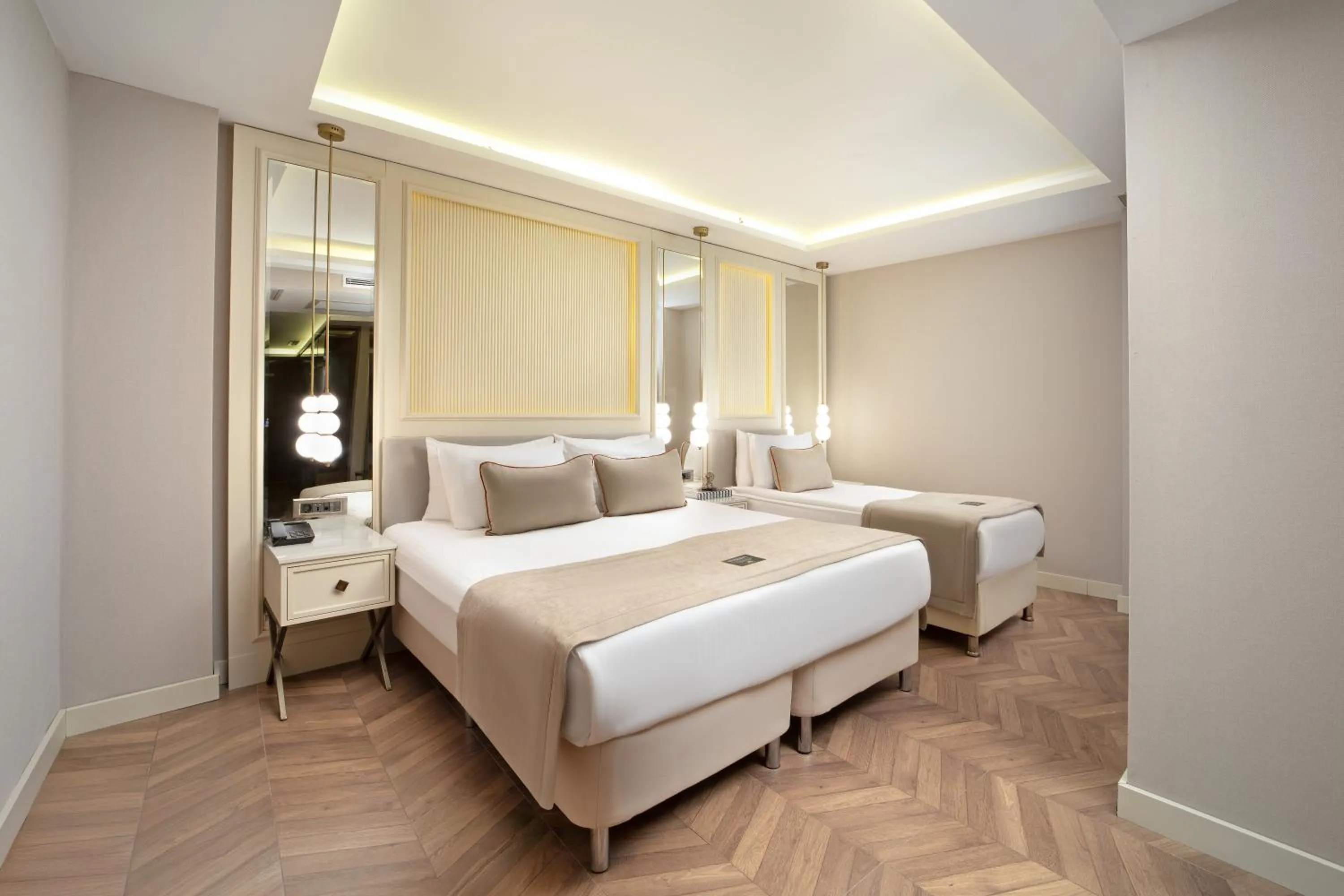 Photo of the whole room, Bed in Great Fortune Concept Hotel