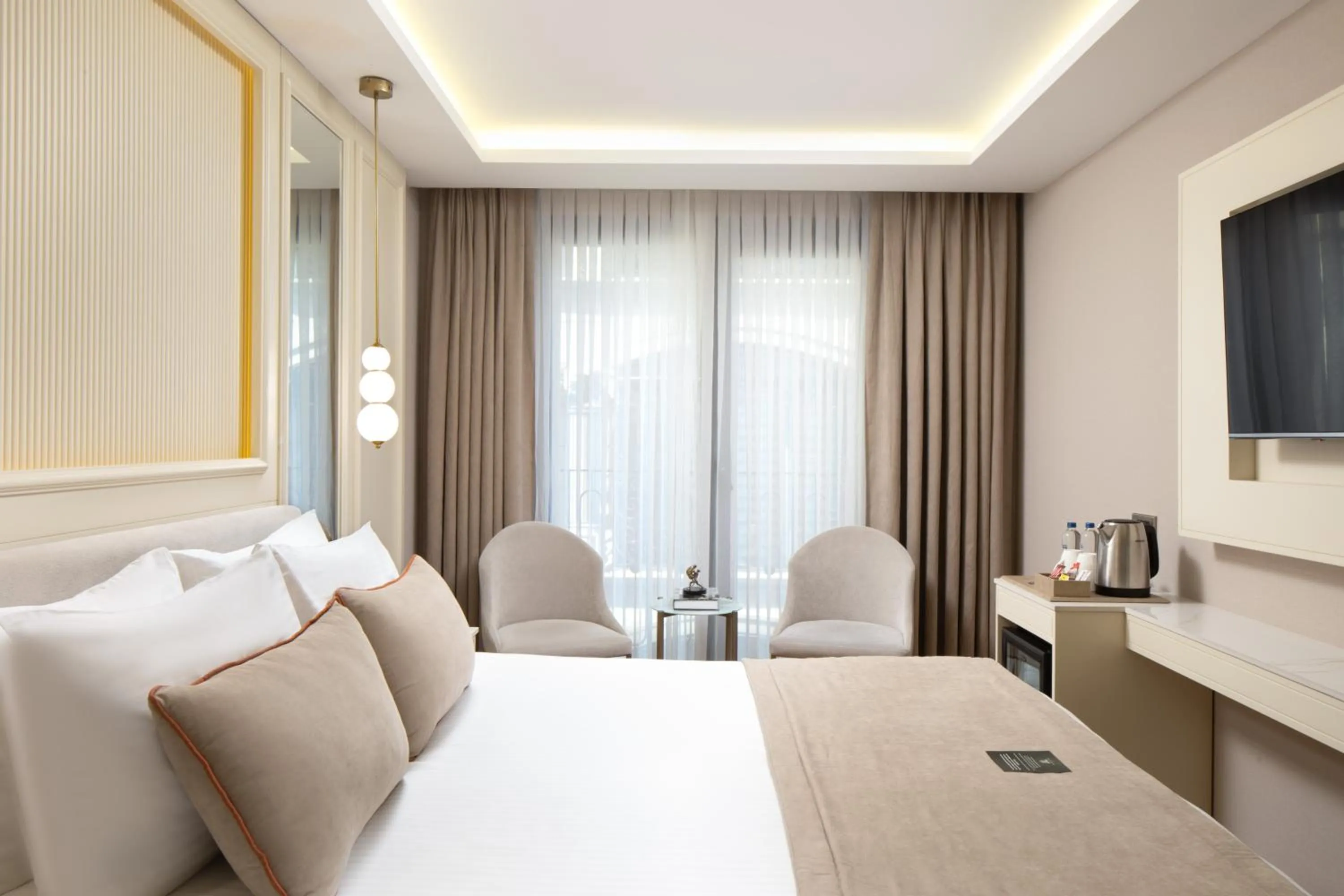 Photo of the whole room, Bed in Great Fortune Concept Hotel