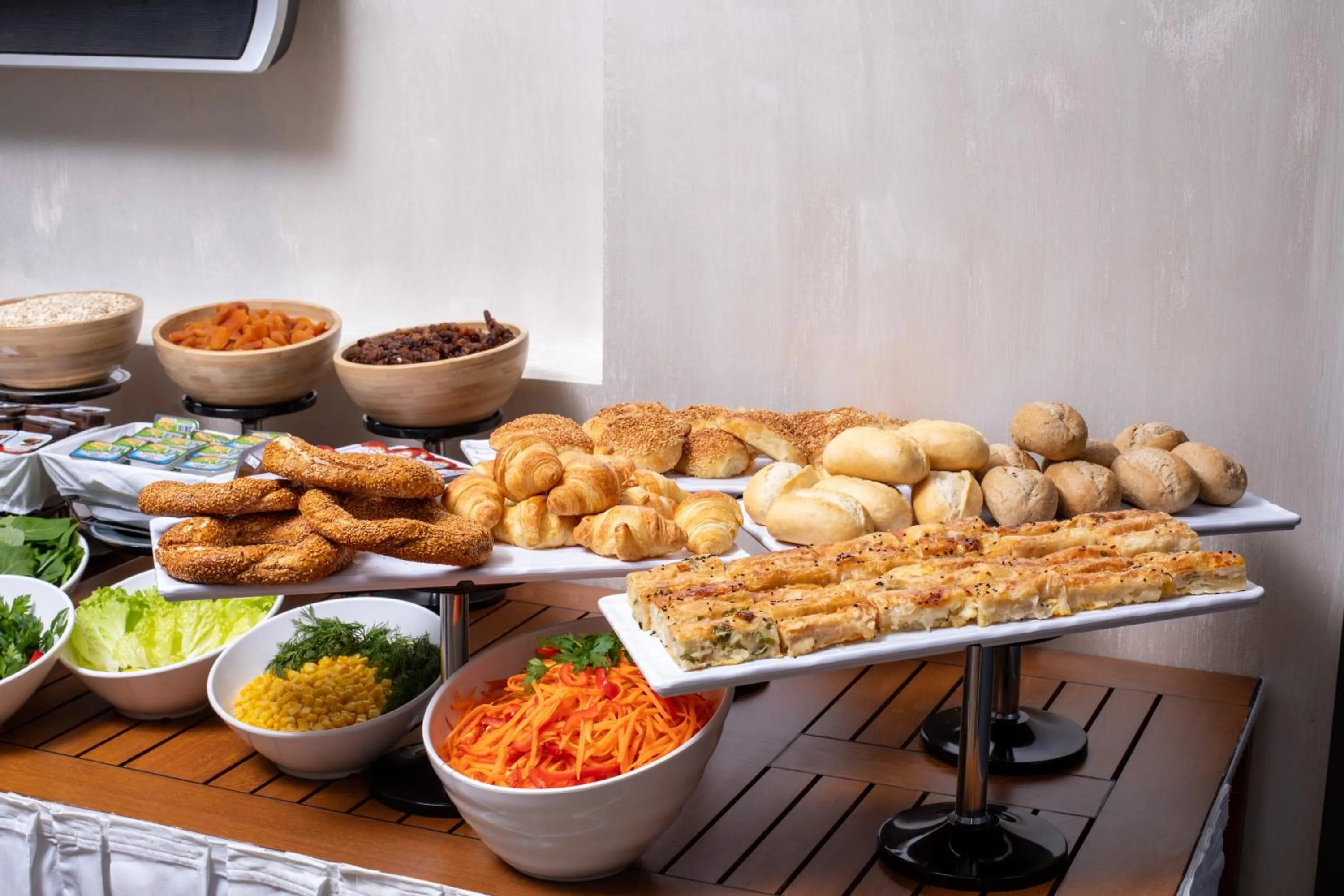 Buffet breakfast in Great Fortune Concept Hotel