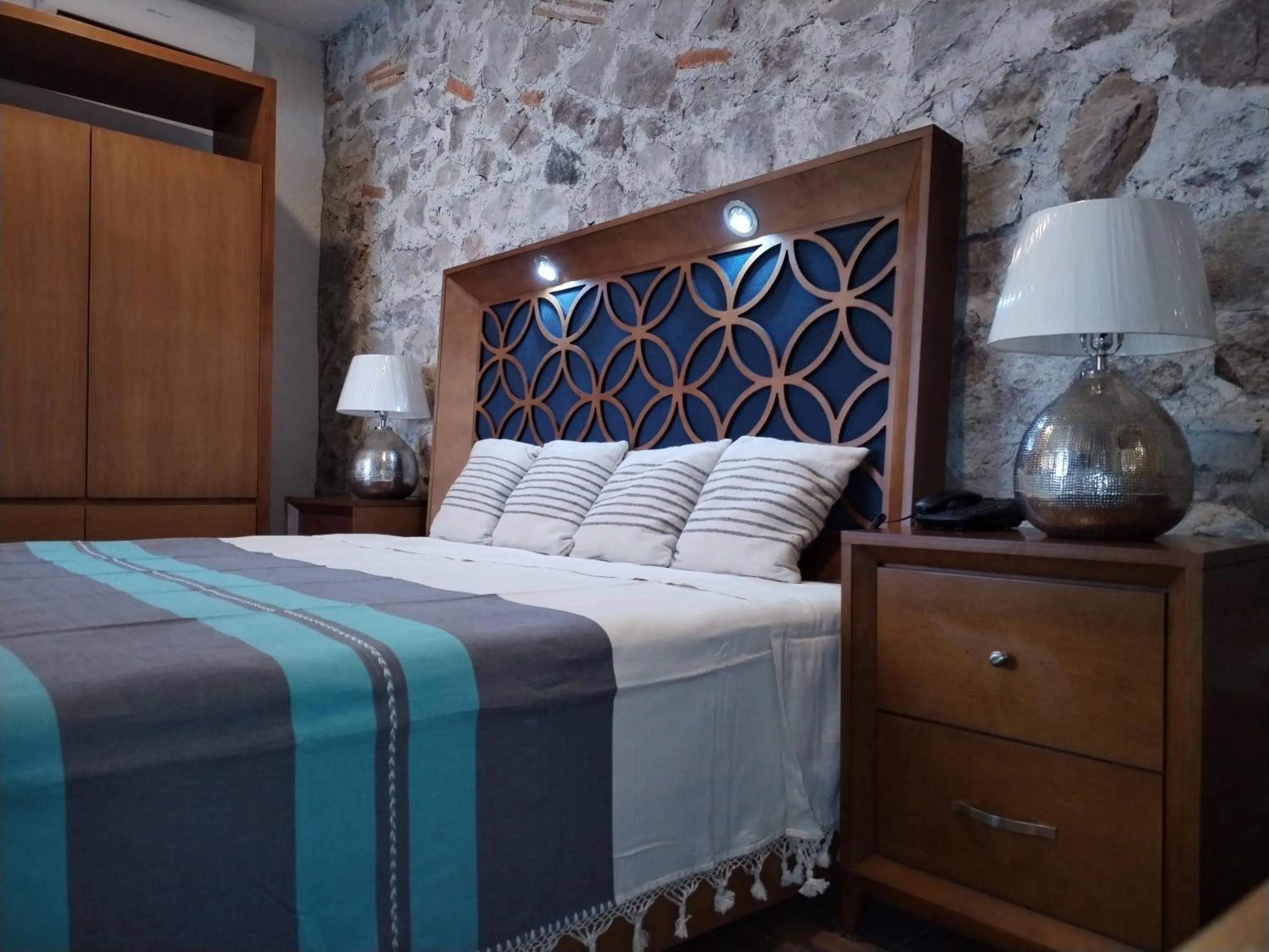 Bed in Hotel Casa Chanehque