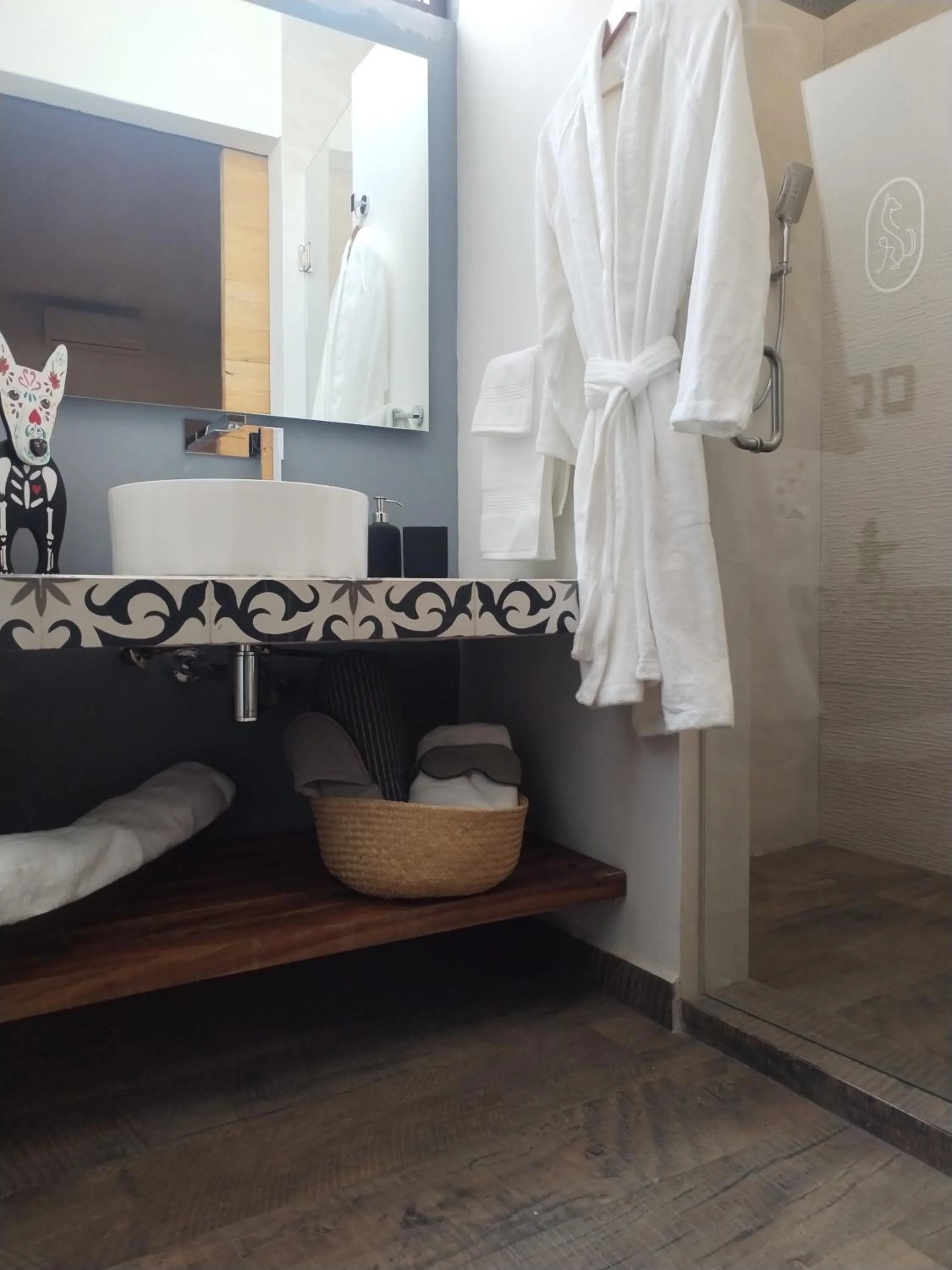 Bathroom in Hotel Casa Chanehque