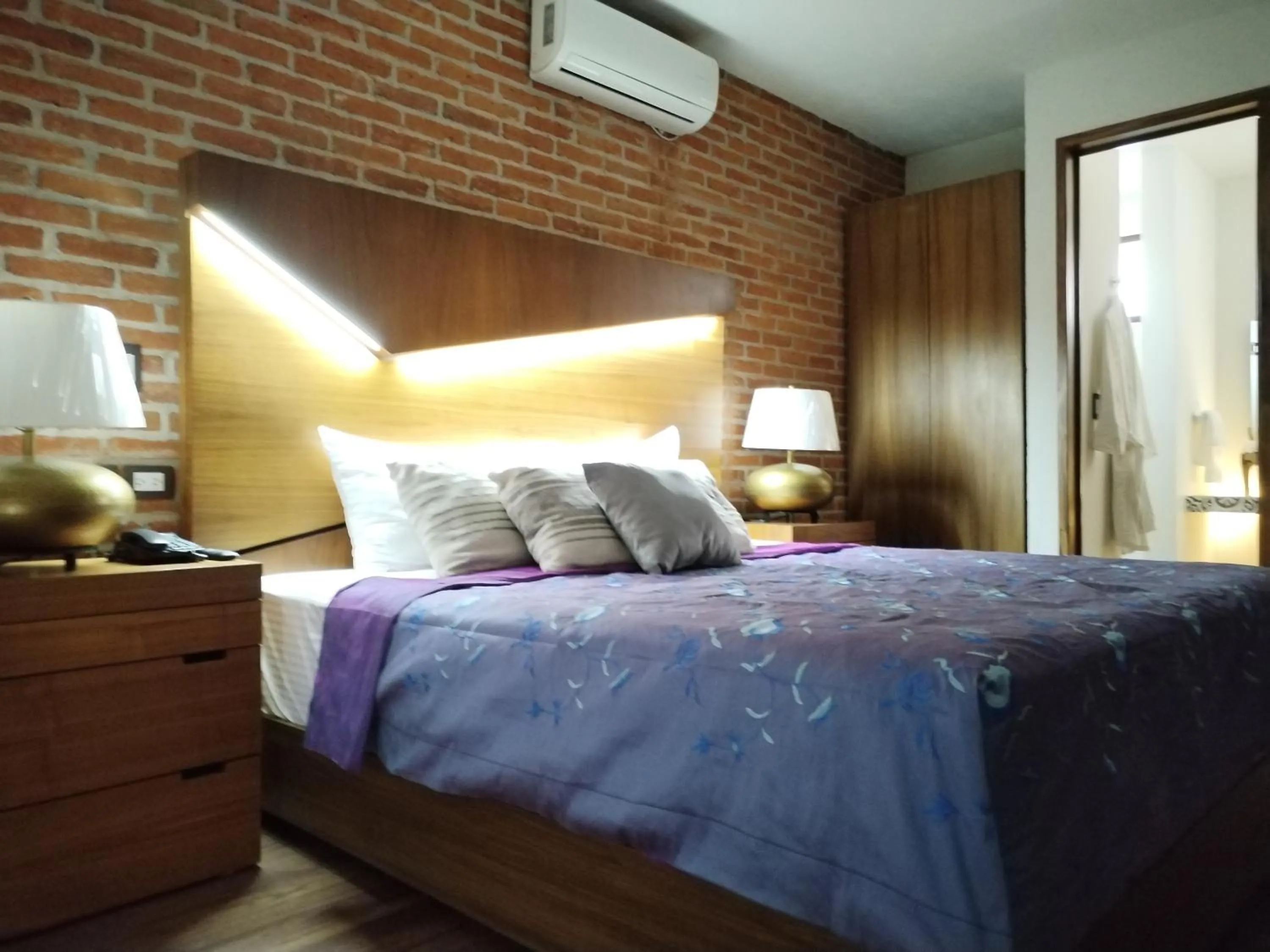 Bed in Hotel Casa Chanehque