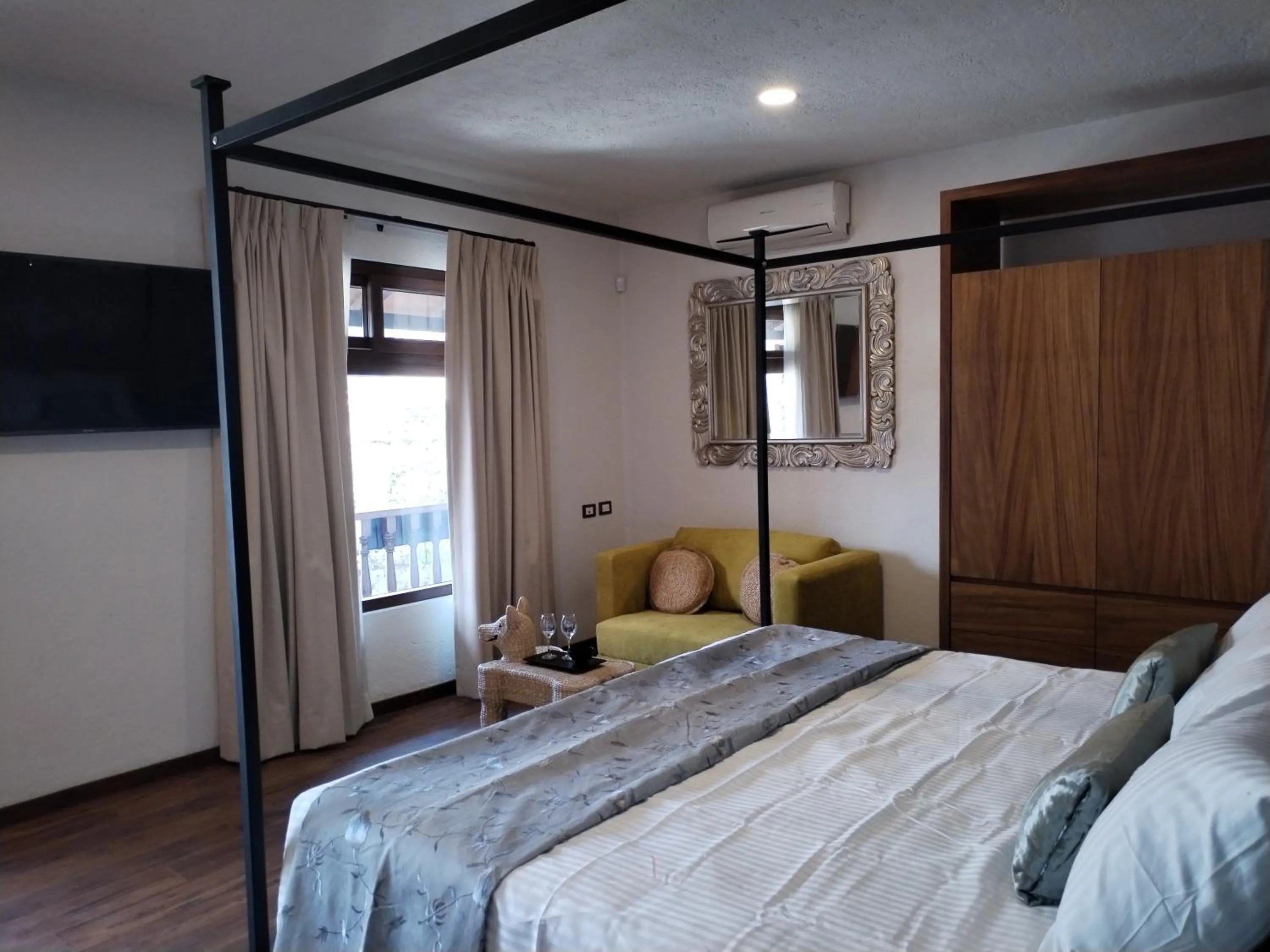 TV and multimedia, Bed in Hotel Casa Chanehque