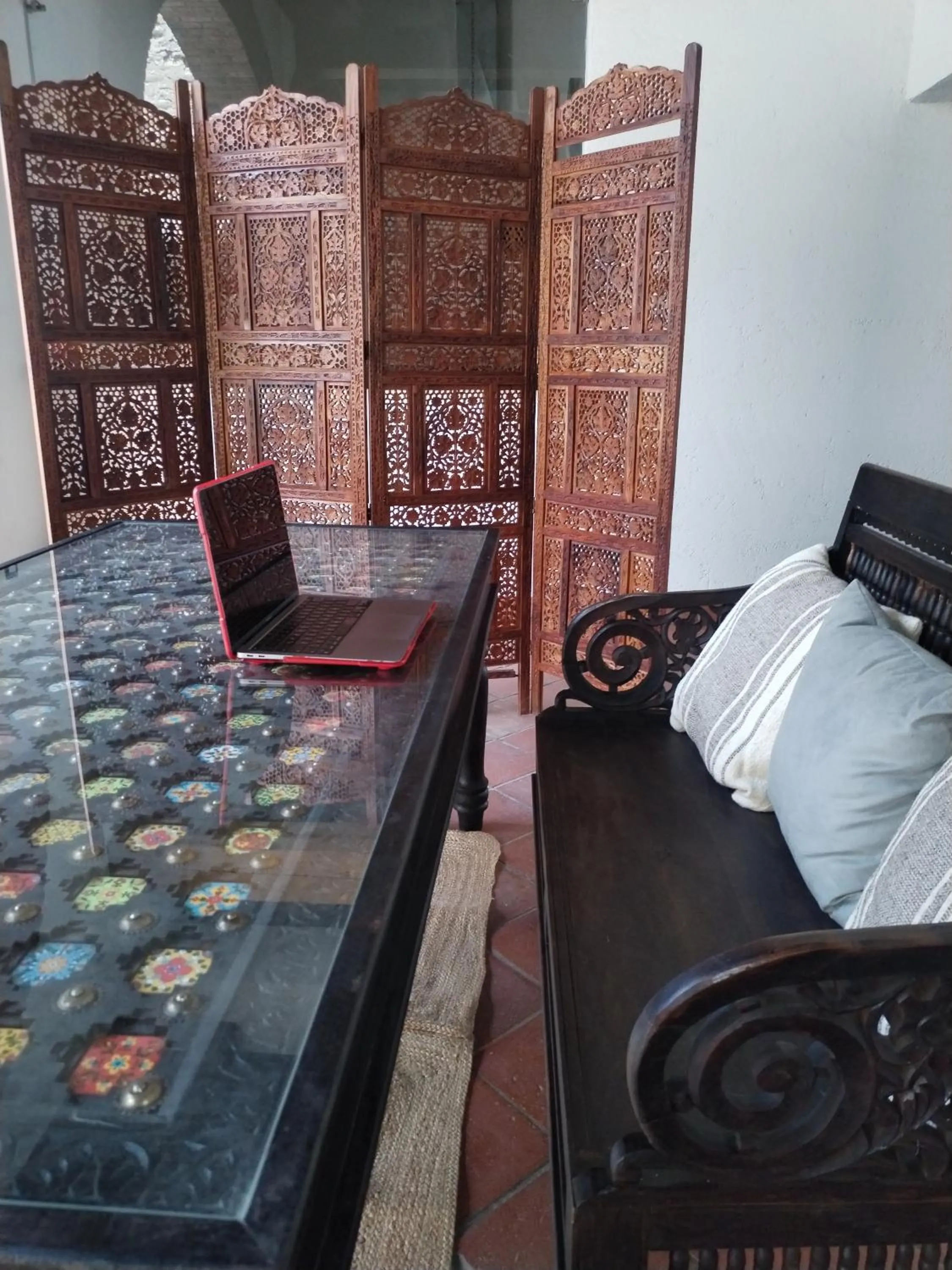 Lobby or reception in Hotel Casa Chanehque