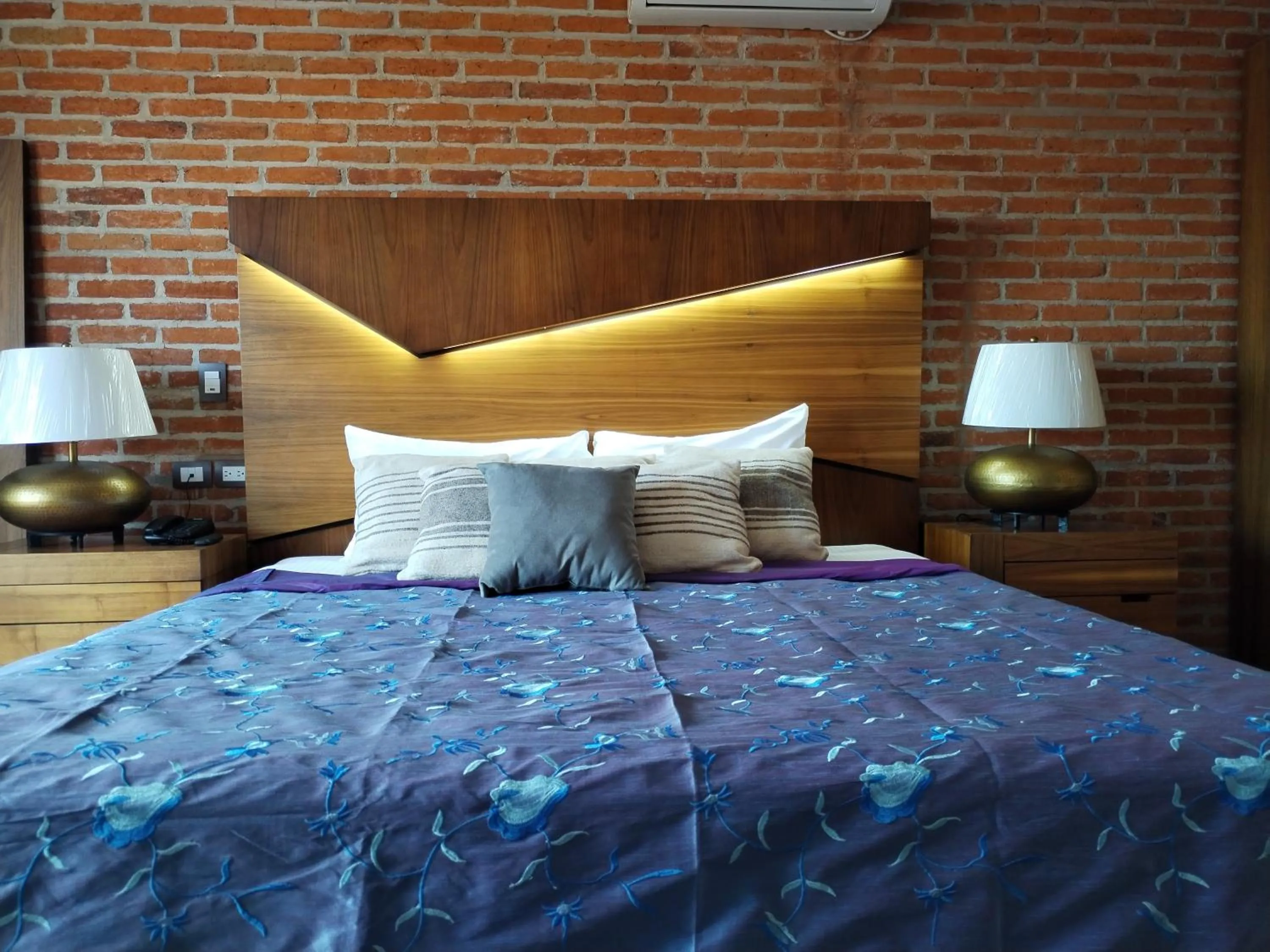Bed in Hotel Casa Chanehque