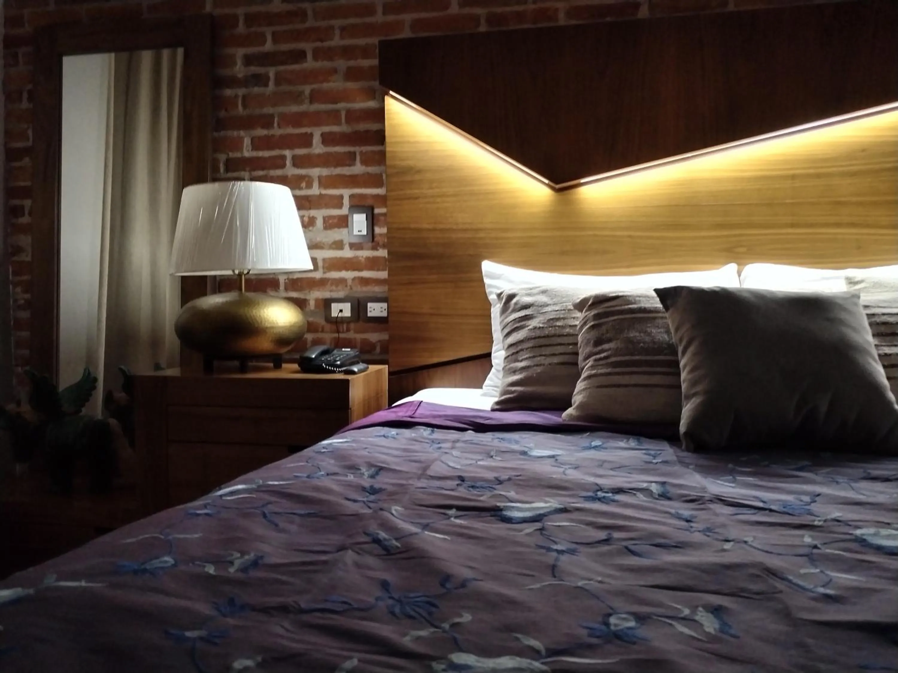 Bed in Hotel Casa Chanehque