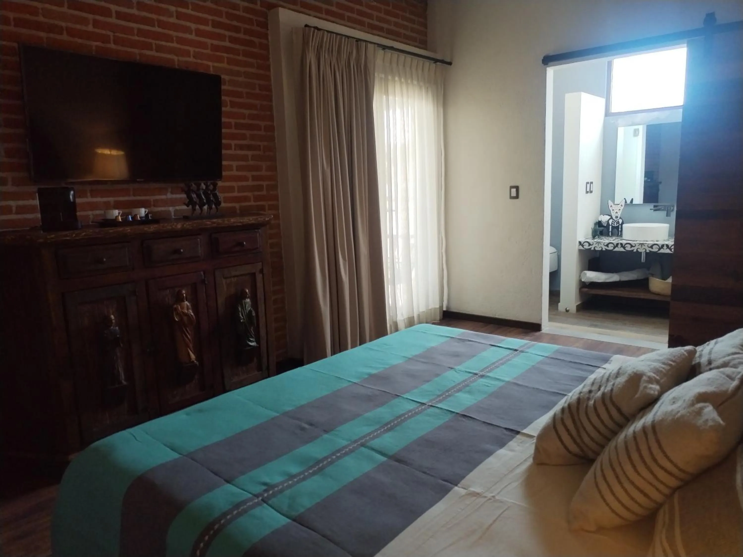 Bed in Hotel Casa Chanehque
