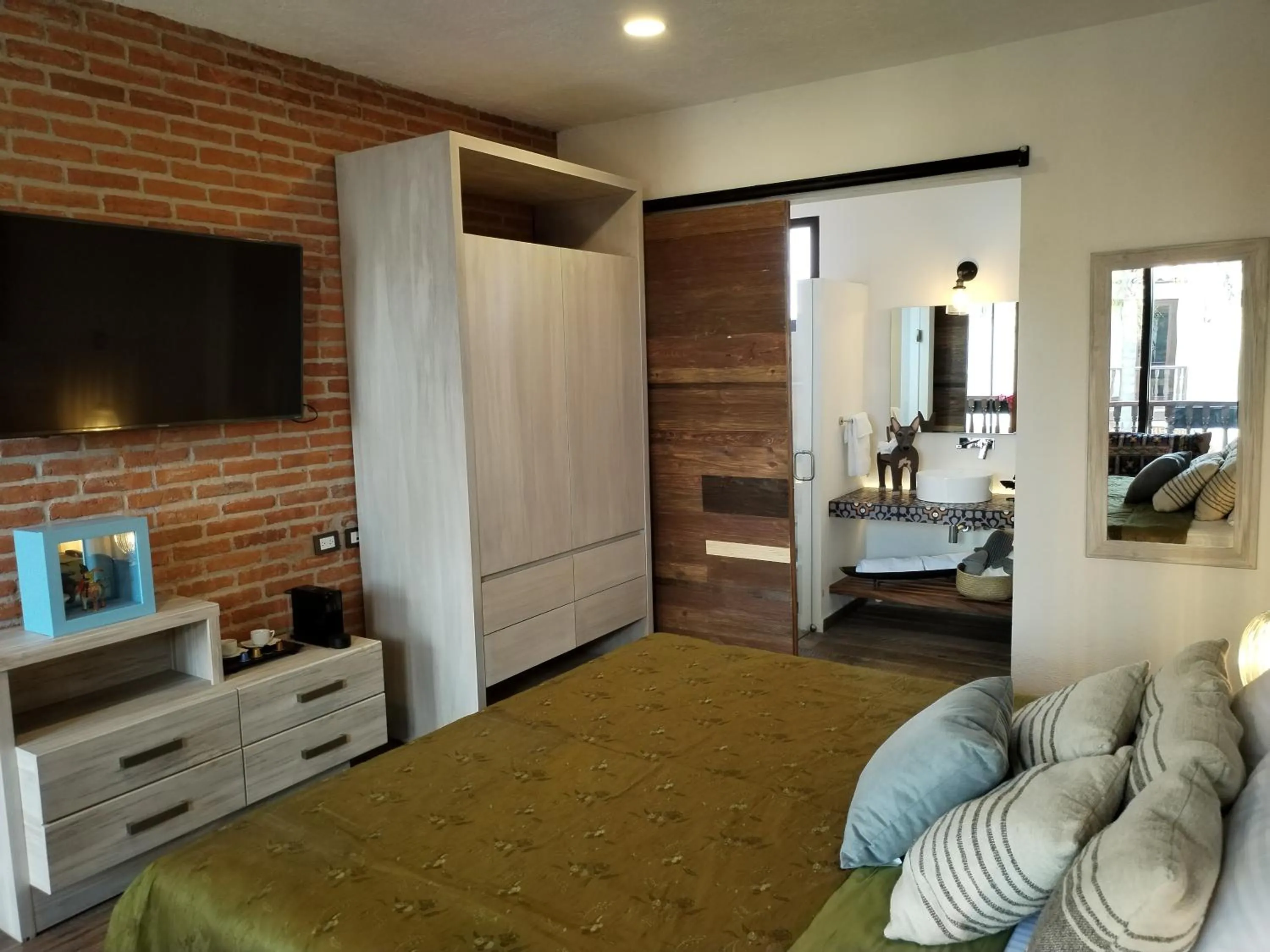 TV and multimedia, Bed in Hotel Casa Chanehque