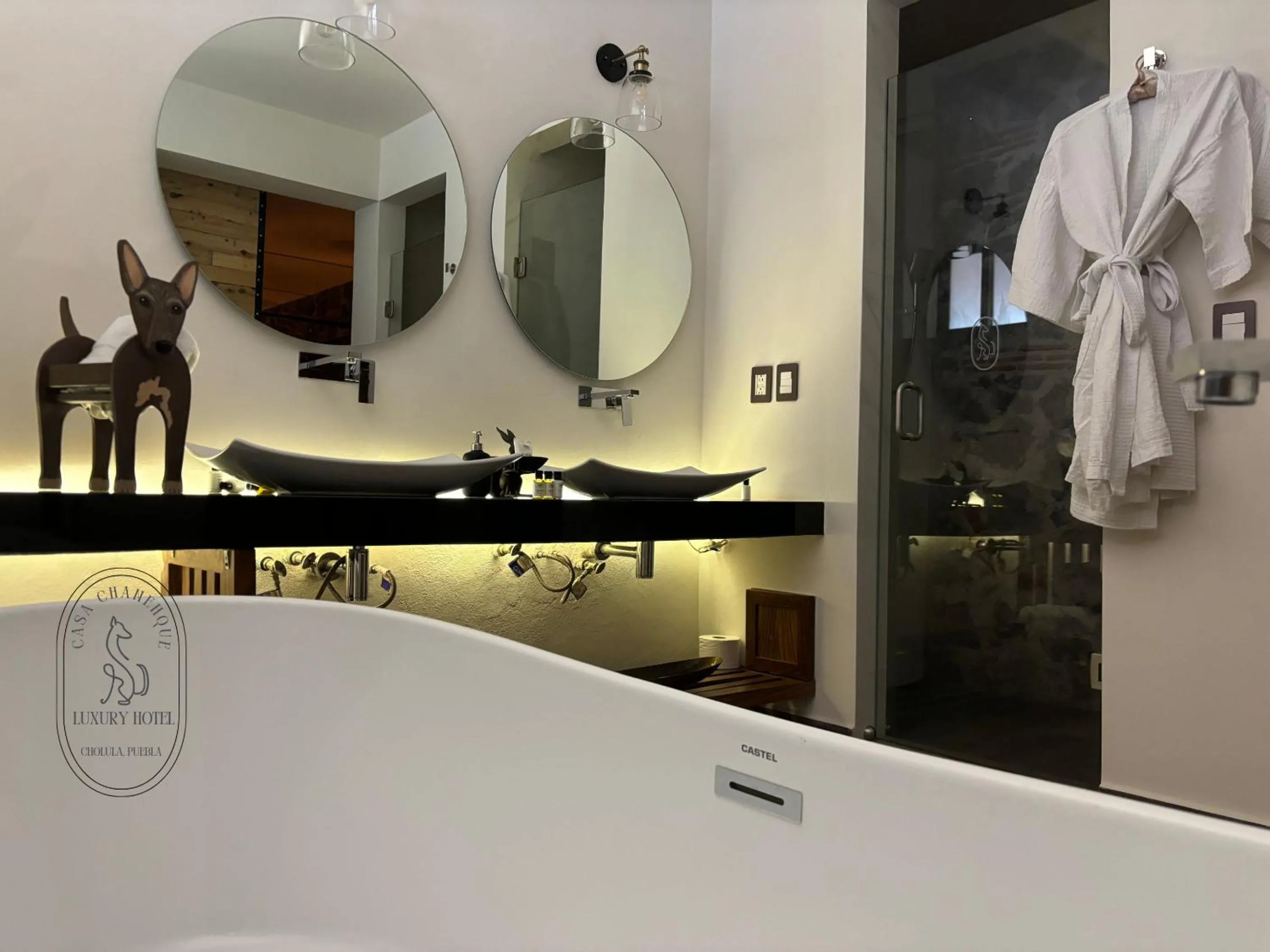 Bath in Hotel Casa Chanehque