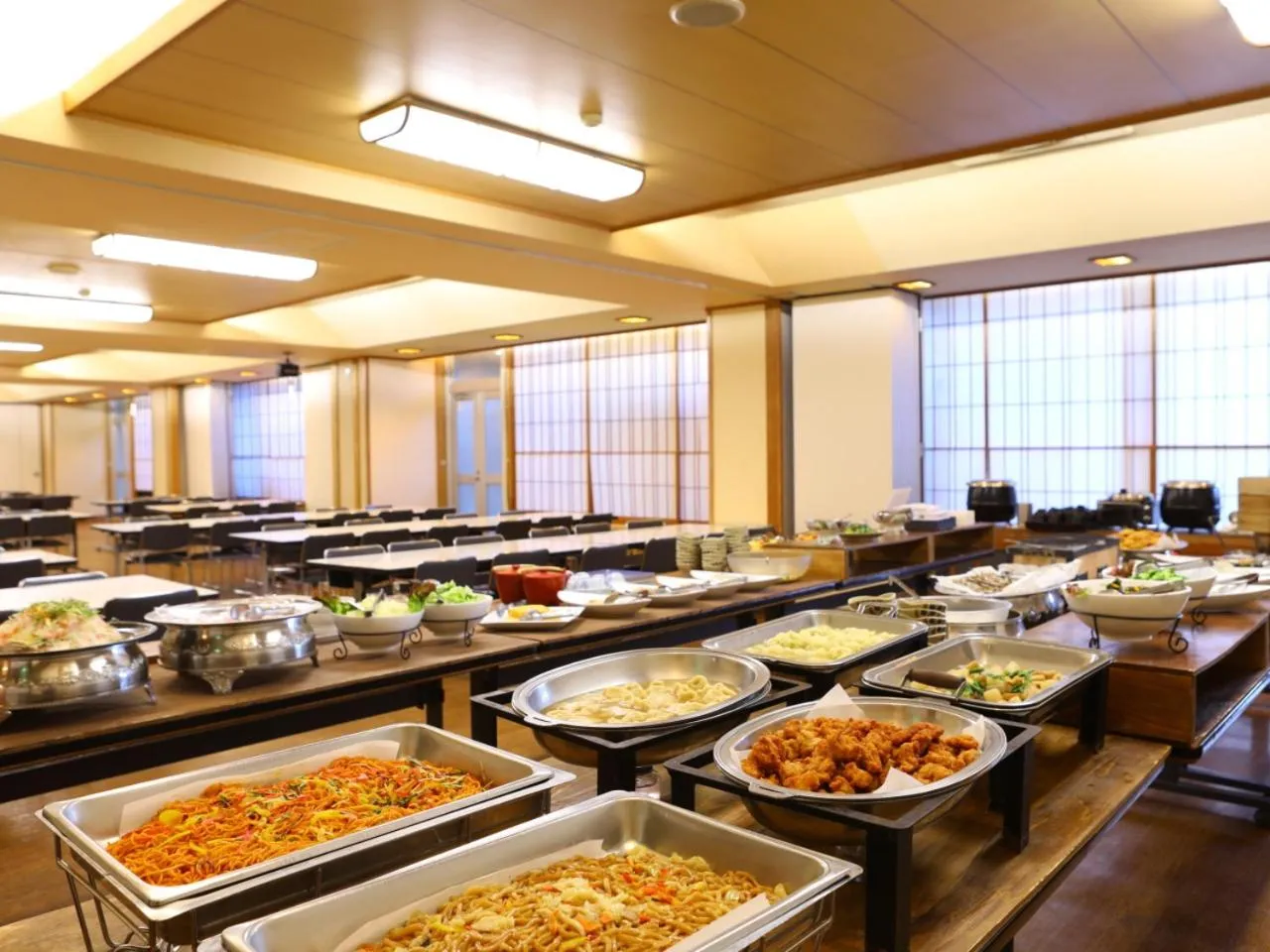 Buffet breakfast in Hotel Housei
