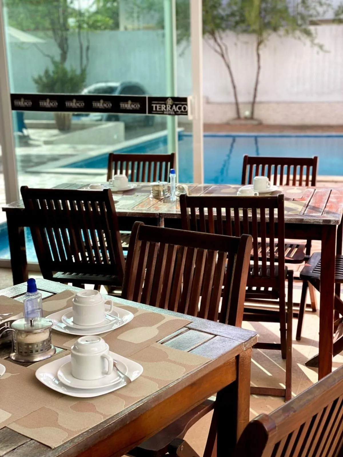 Seating area in Terraço Hotel Lagoinha
