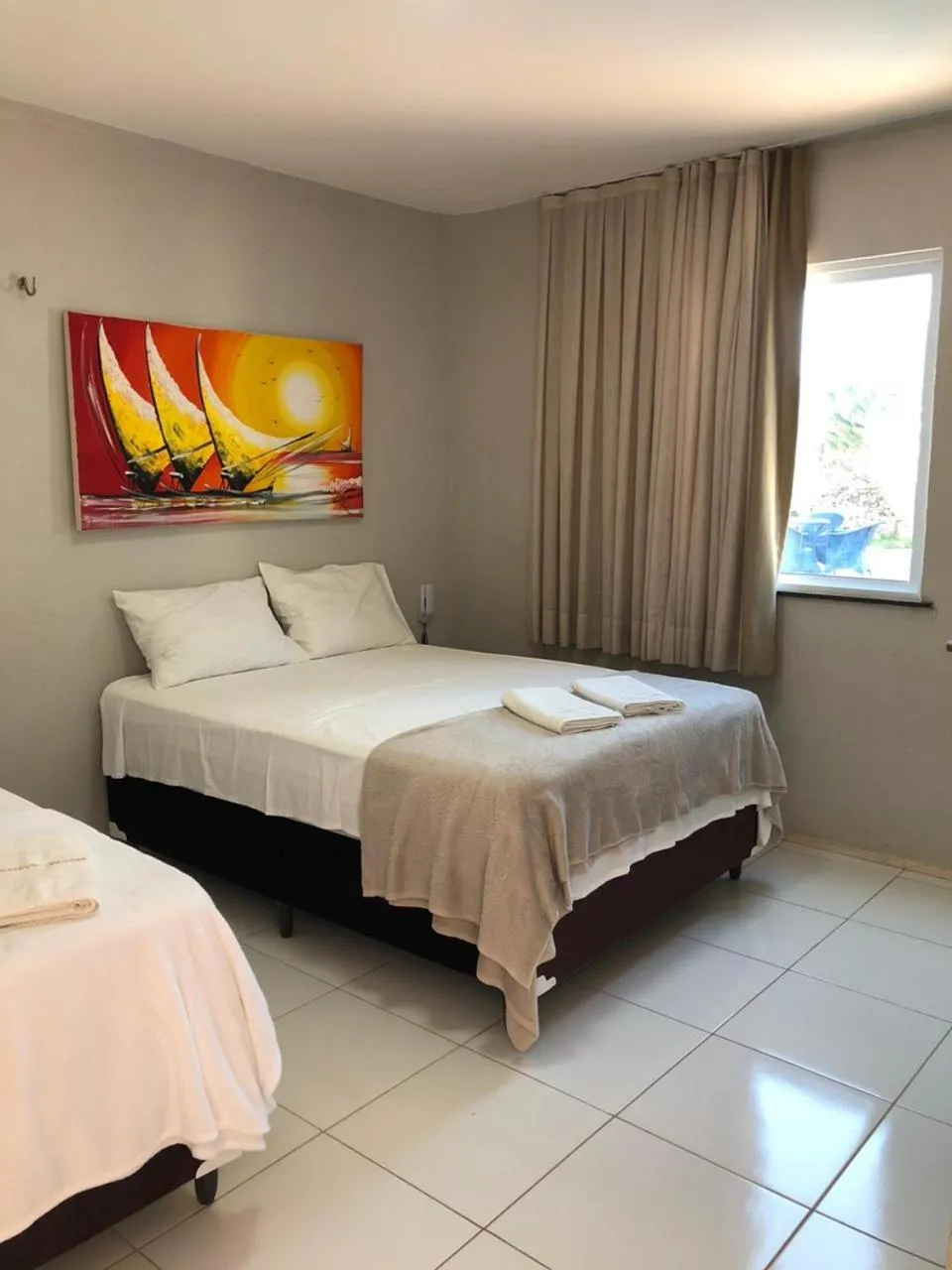 Photo of the whole room, Bed in Terraço Hotel Lagoinha
