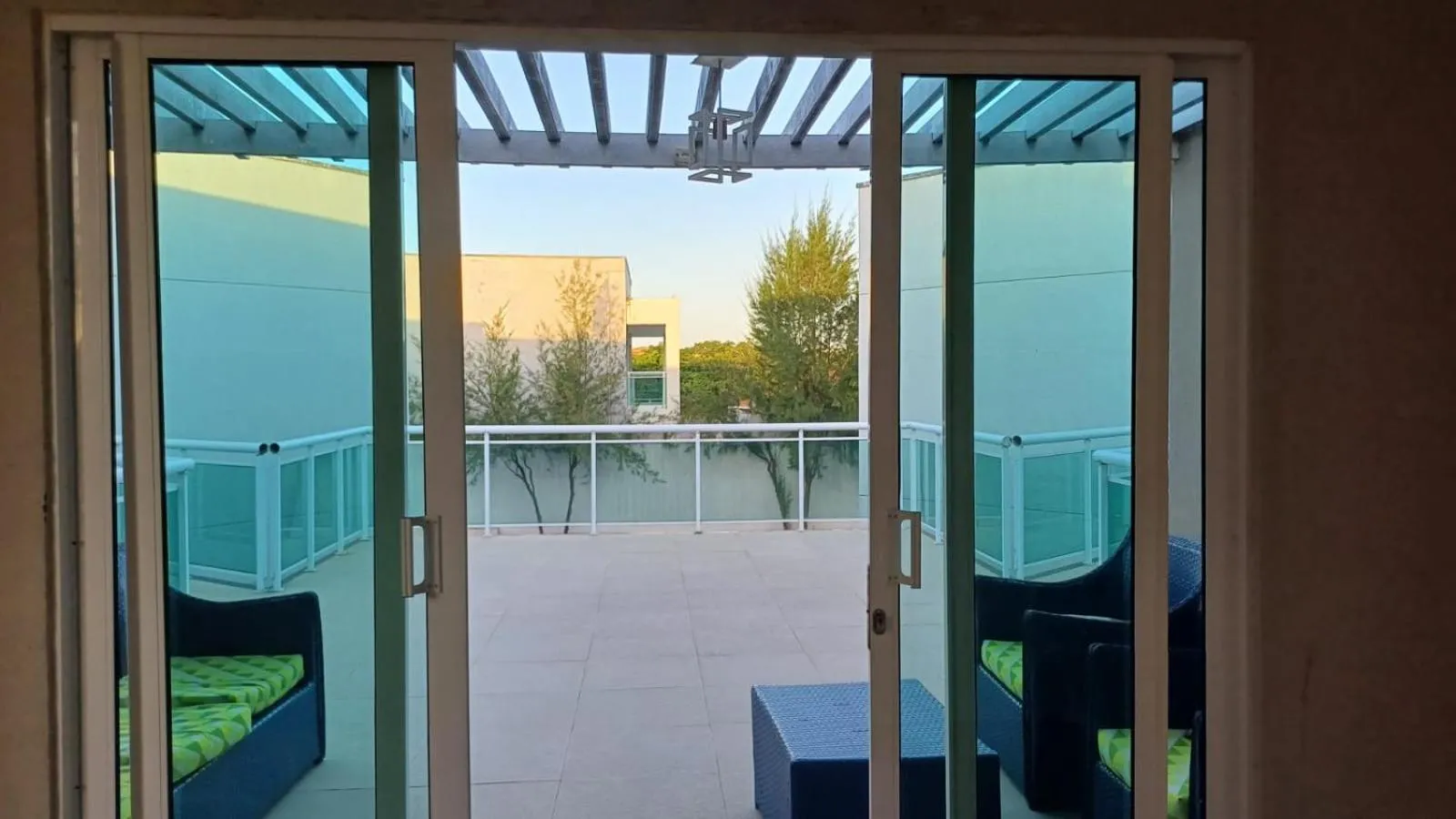 Seating area in Terraço Hotel Lagoinha
