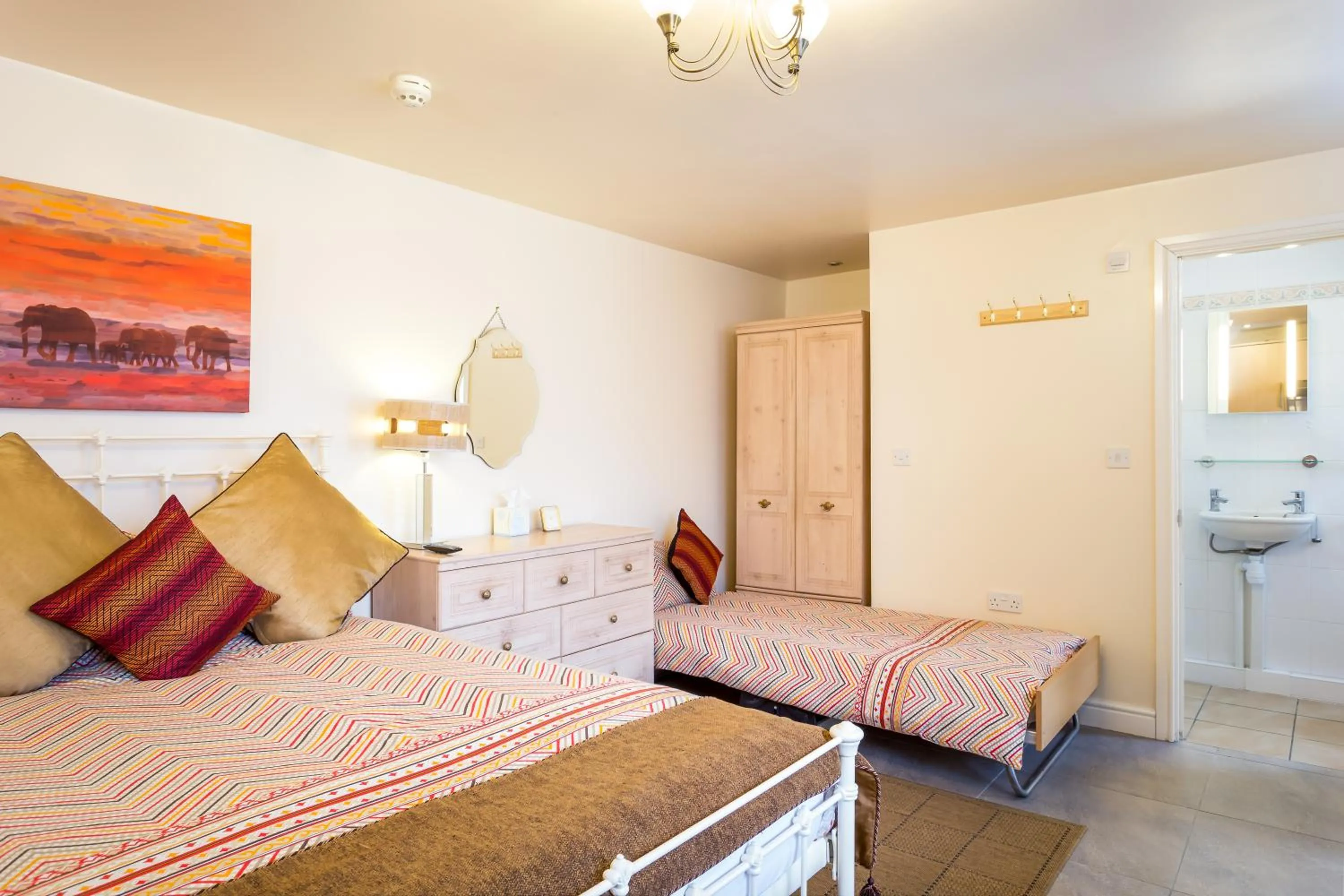 Bedroom in Arden Park Ensuite Rooms