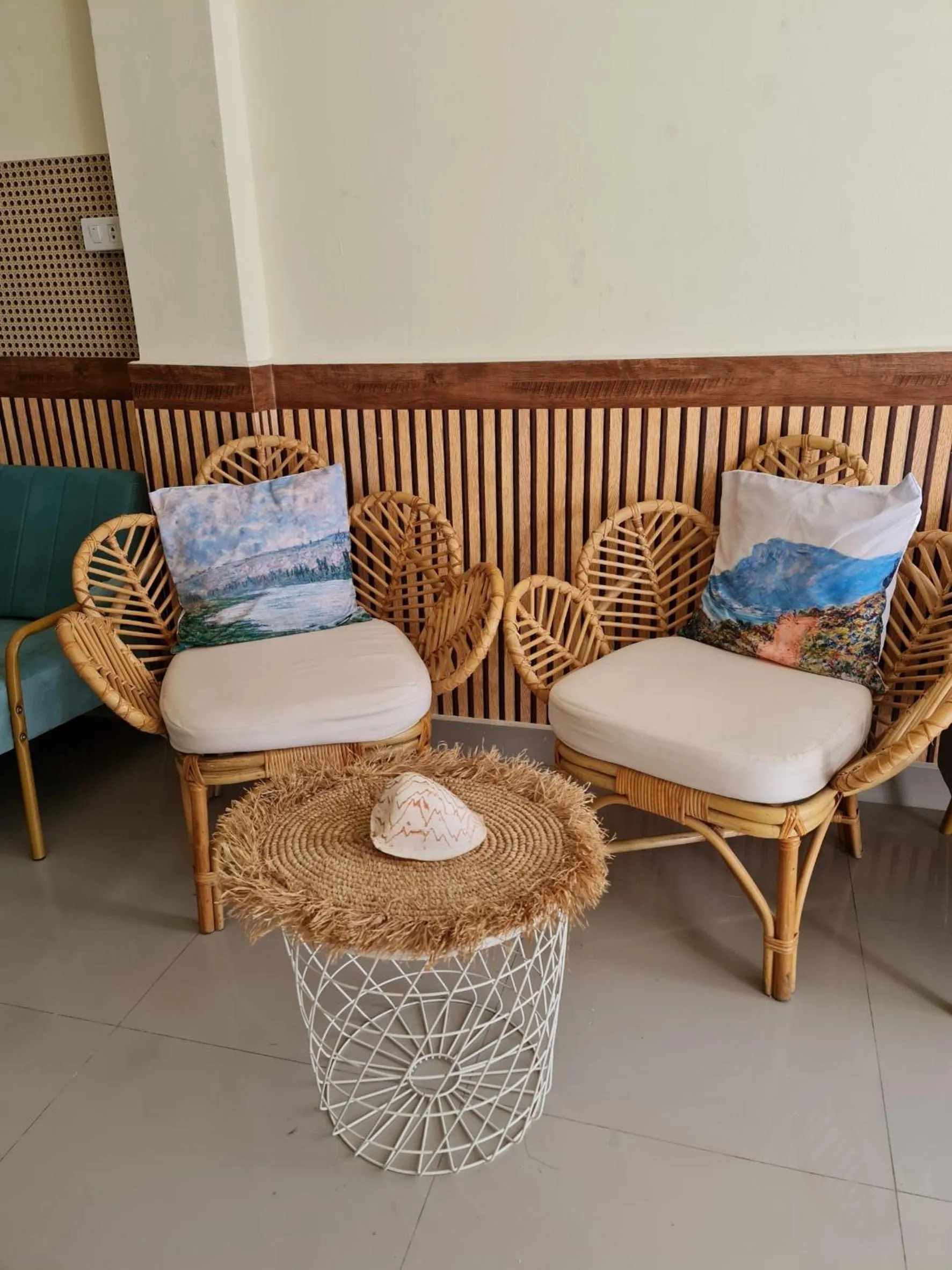 Living room in De Chalet