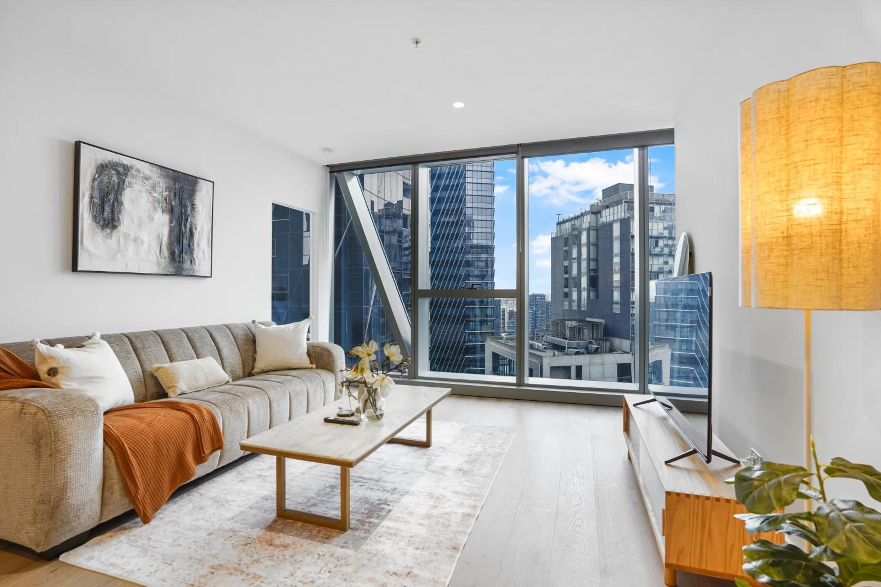 Bed in Prestigious lV26 1BR Apt City Center Amazing View#WSP26