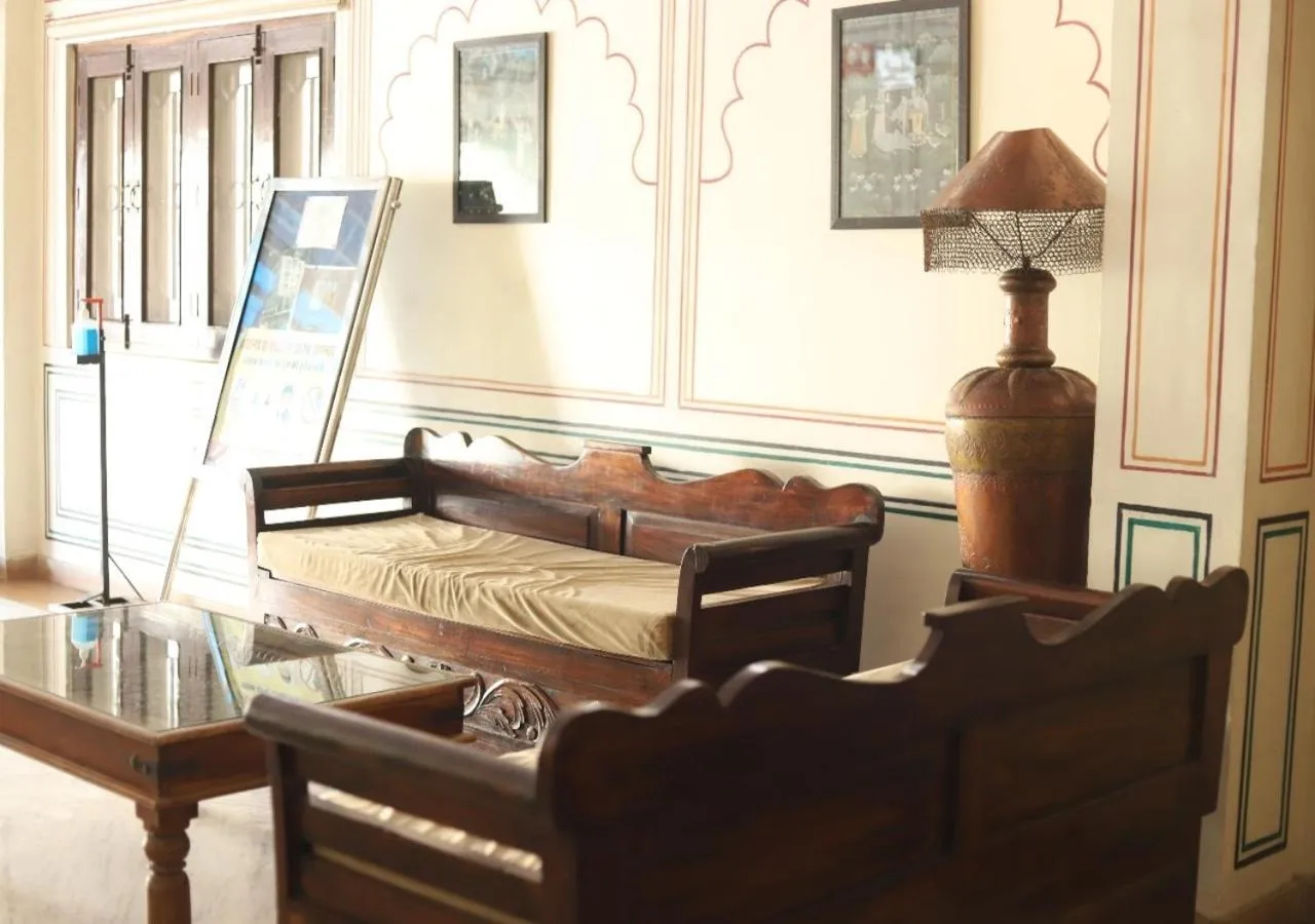 Lobby or reception in Hotel Raghuraj palace